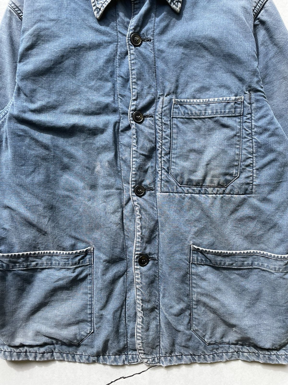 Vintage 🔥Accept Binding Offer🔥 Vintage CLASSIC Bartack Denim Jacket Size US M / EU 48-50 / 2 - 8 Thumbnail