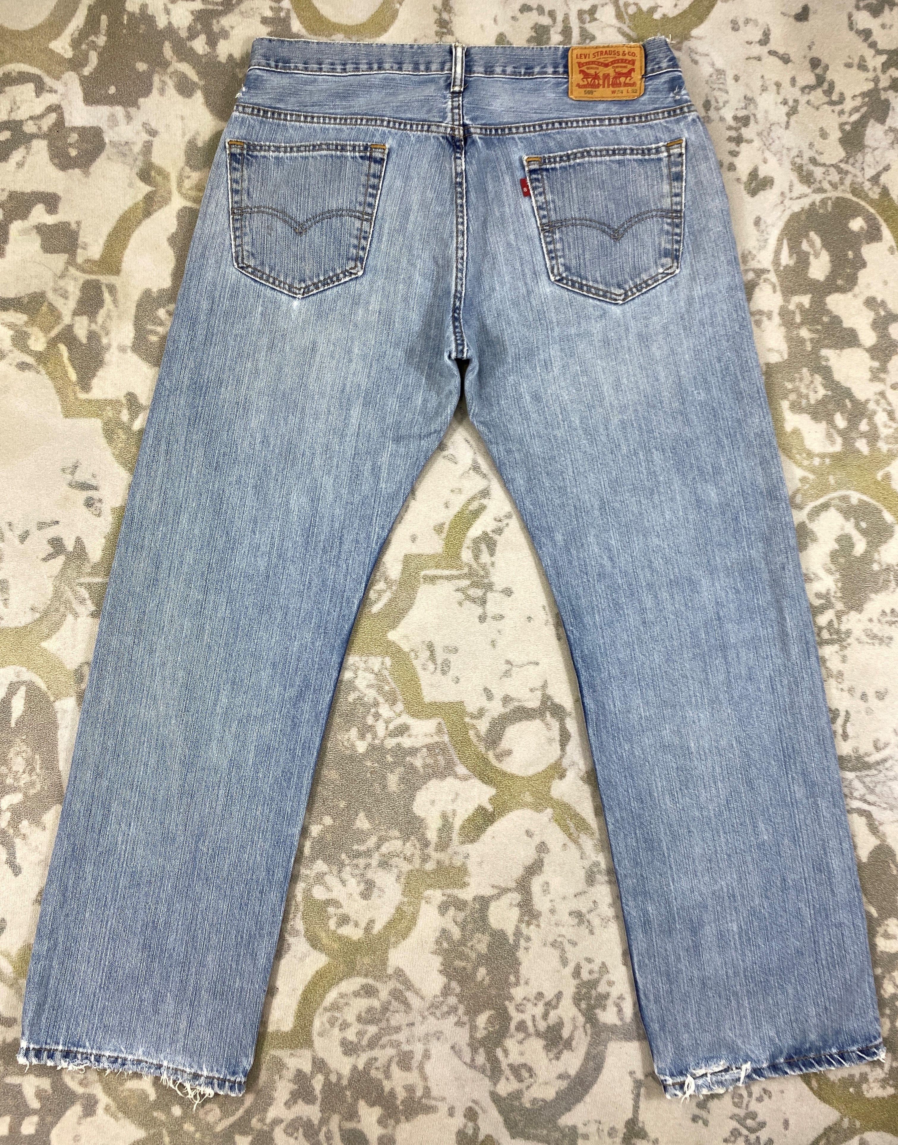 Levi's Pale Blue Vintage Levi's 569 Denim 36x30.5 -JN373 Size US 36 / EU 52 - 2 Thumbnail