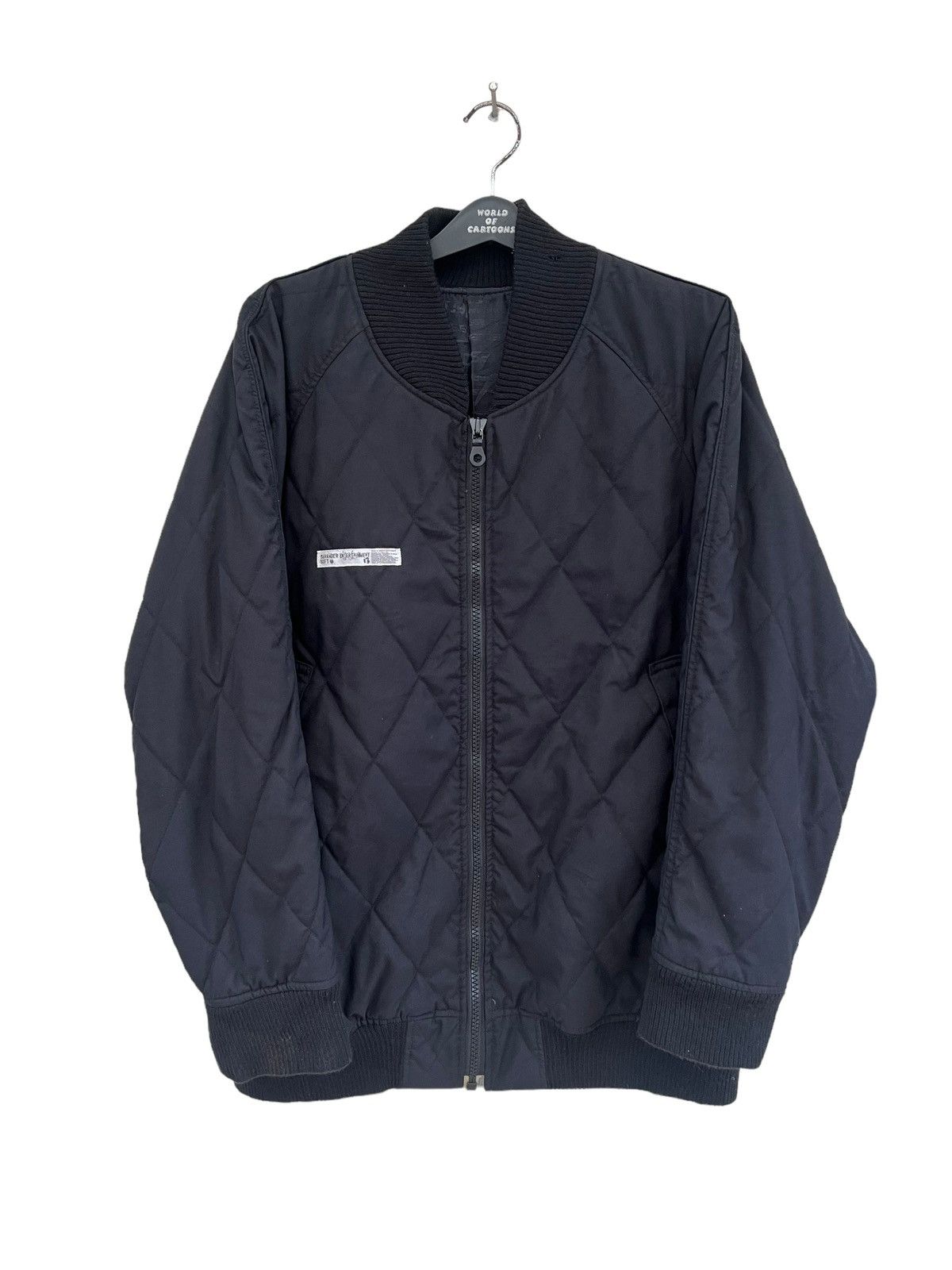Vintage Vintage Savander Japan Quilted Oversize Puffer Bomber Jacket Size US L / EU 52-54 / 3 - 6 Thumbnail