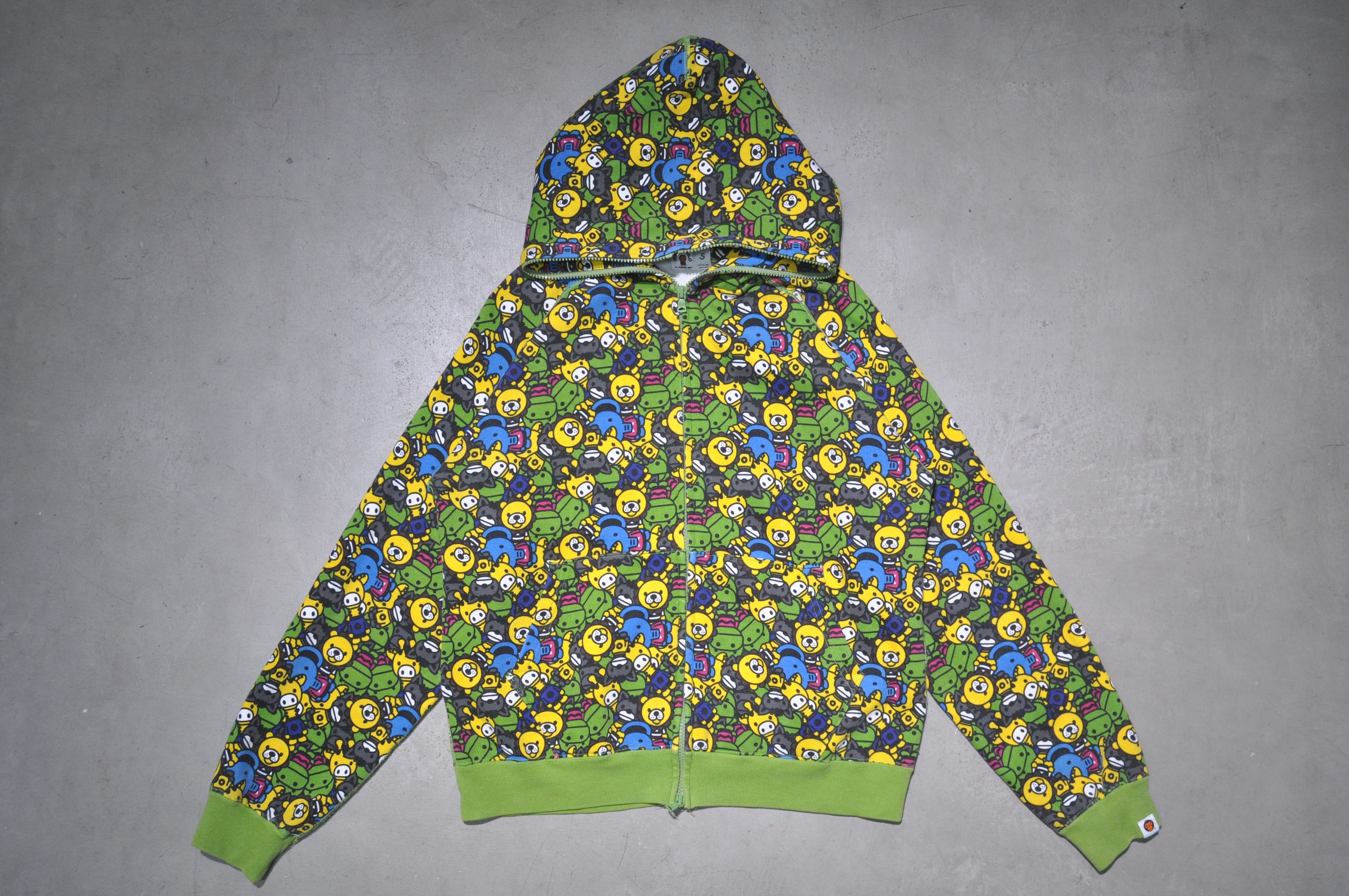 Bape F/W 04 Safari Full-Zip Hoodie