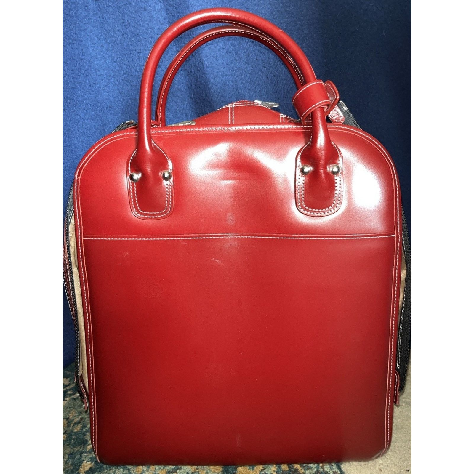 Other McKlein Leather Carry-On Detachable Roll-On Collapsible Size ONE SIZE - 3 Thumbnail