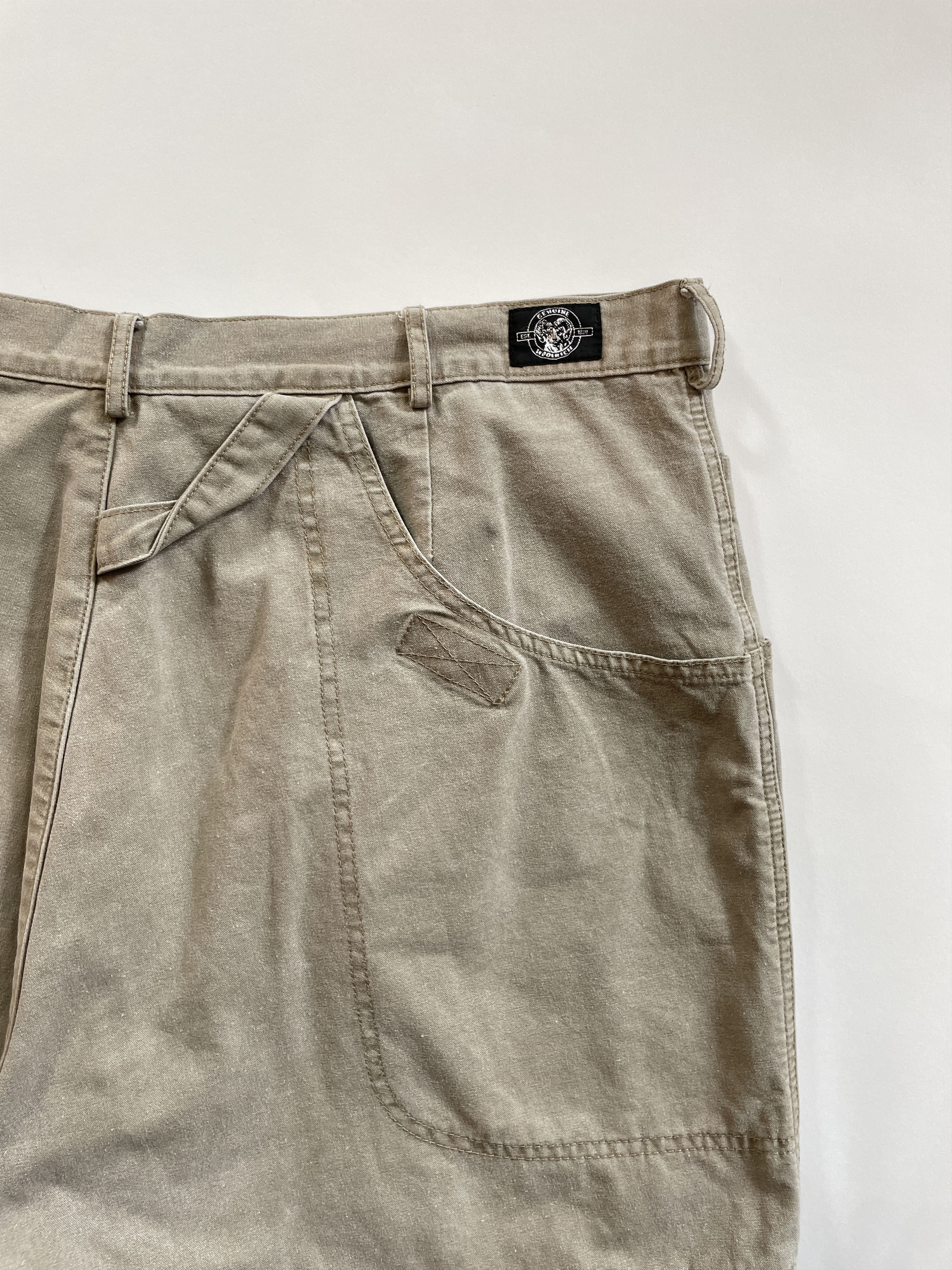 Vintage 2000s Woolrich Baggy Cargo Rave Skate Shorts Size US 40 / EU 56 - 5 Thumbnail