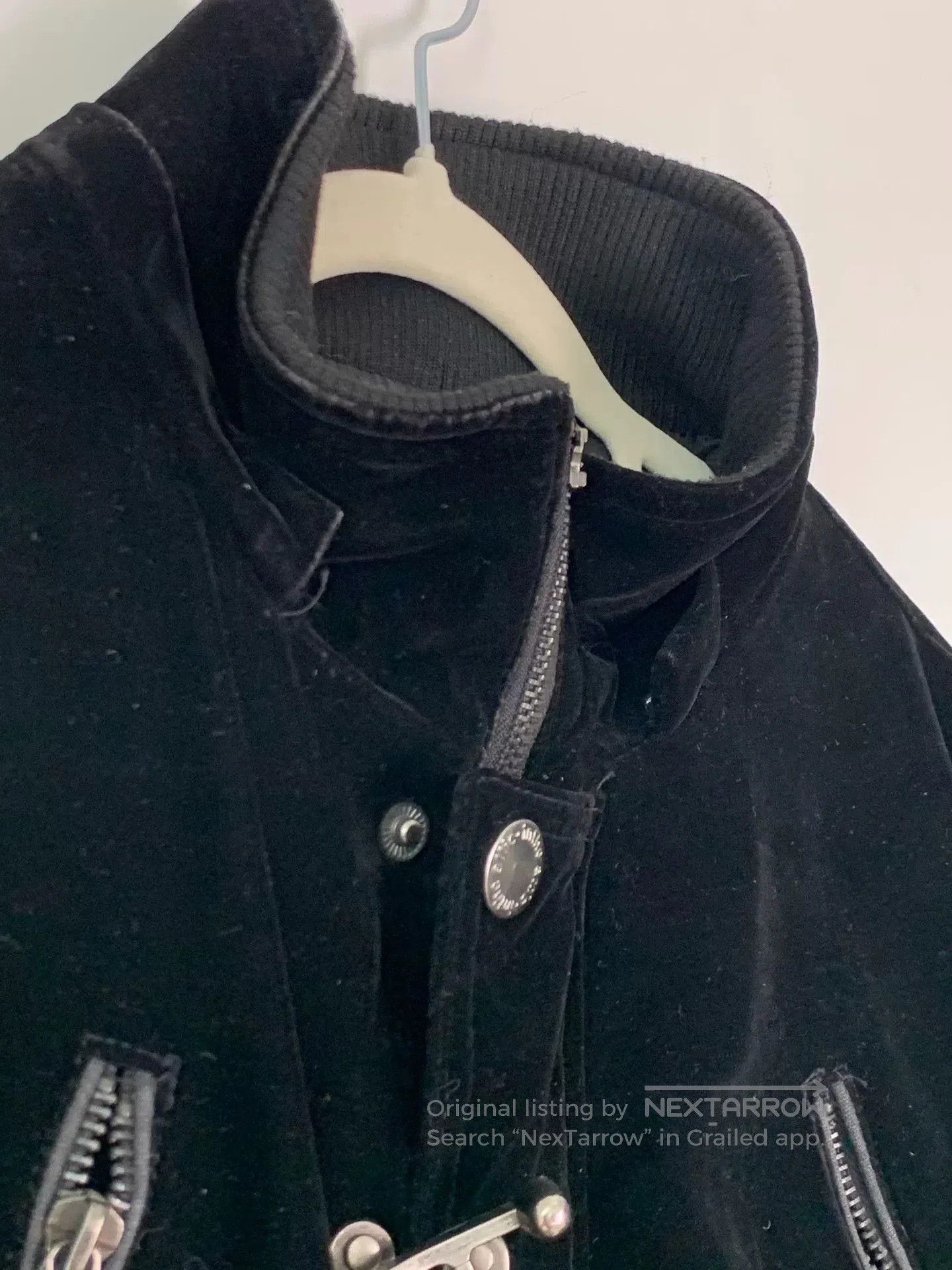 In The Attic Velvet Lobster Clasp Jacket Outerwear. Size US M / EU 48-50 / 2 - 6 Thumbnail