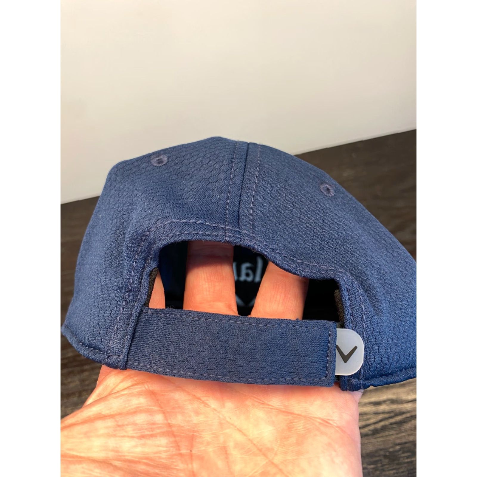 Callaway Callaway Hat Cap Men One Size Blue Strapback Performance Lightweight Logo Golf Size ONE SIZE - 5 Thumbnail