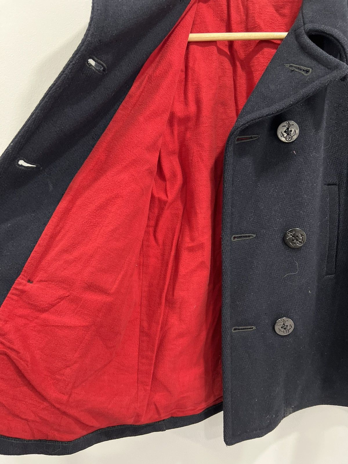 Vintage Vintage 1950s 60s Jim Penney Wool Coat anchor button usn Size US S / EU 44-46 / 1 - 5 Thumbnail