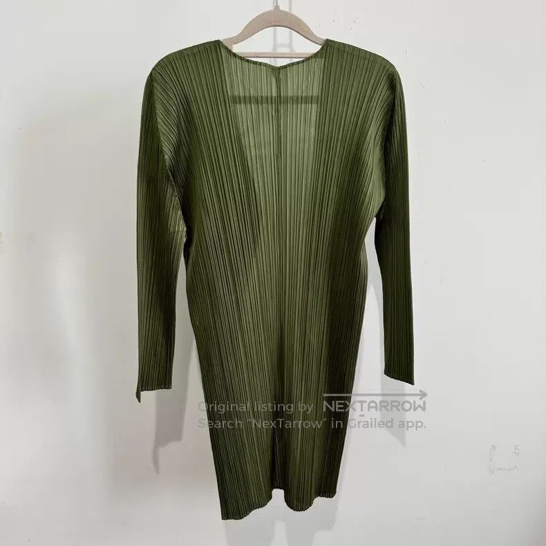 Issey Miyake Issey Miyake Green Coat Size M / US 6-8 / IT 42-44 - 2 Thumbnail