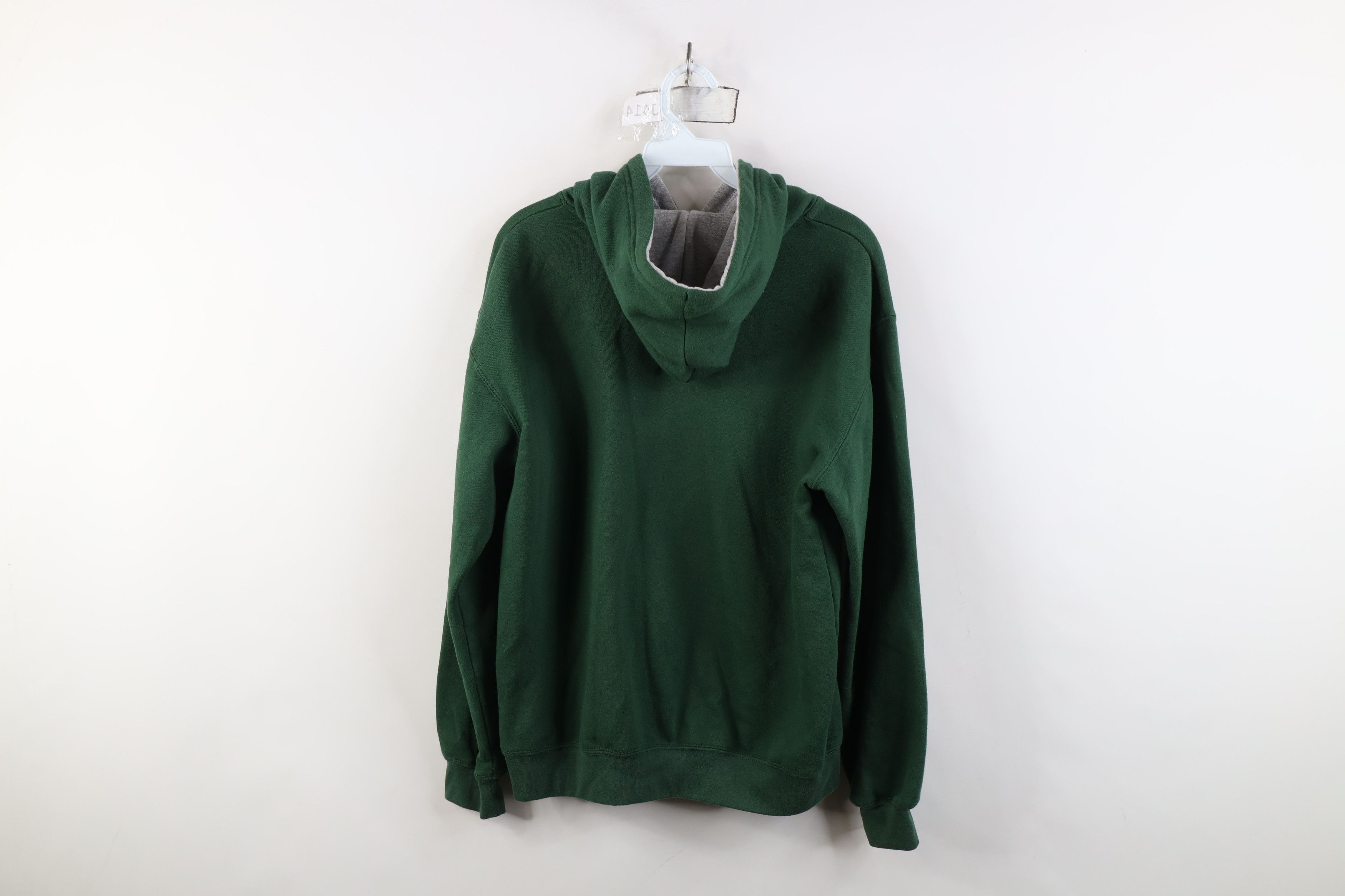 Vintage Vintage 90s Y2K Michigan State University Hoodie Green Size US S / EU 44-46 / 1 - 12 Thumbnail