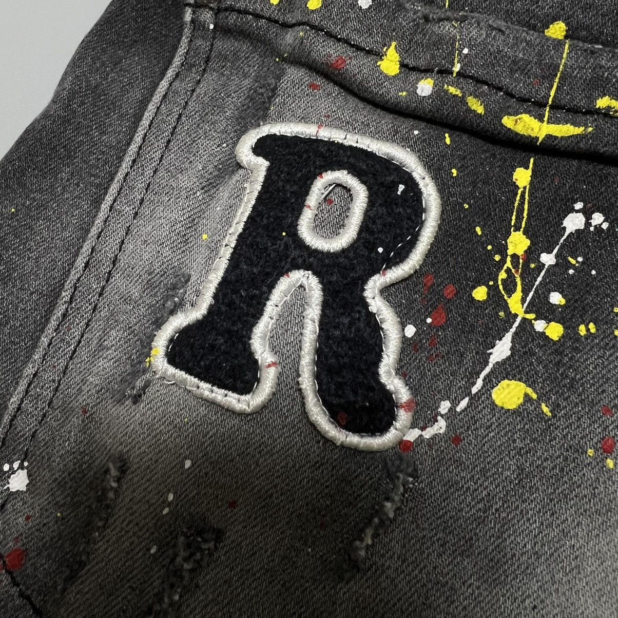 Dsquared2 Dsquared2 Distressed Painted Denim Logo Jeans Size US 32 / EU 48 - 16 Thumbnail
