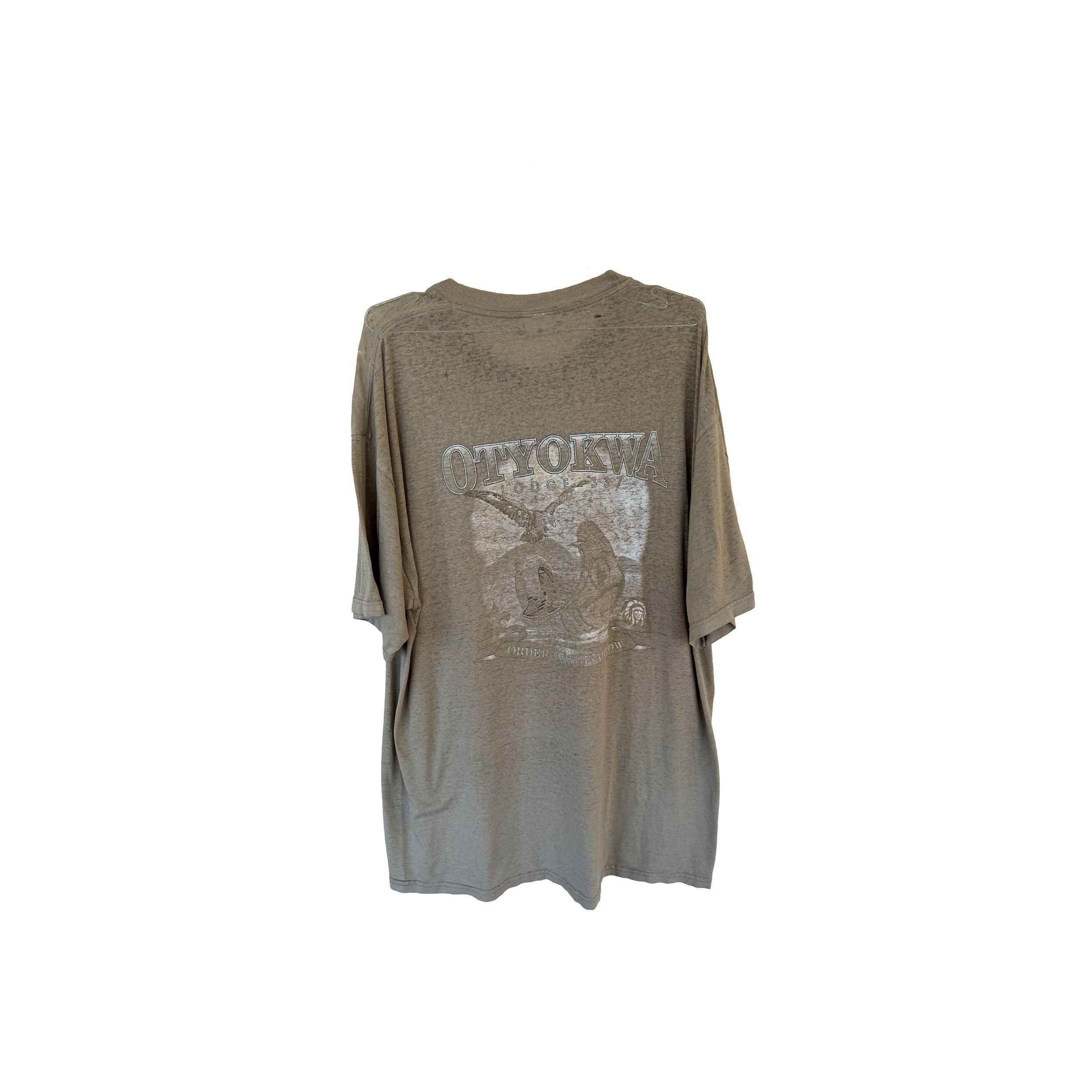 Vintage Otyokwa Lodge 337 Vintage Tee Size US XL / EU 56 / 4 - 2 Thumbnail