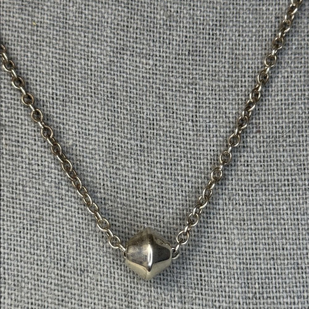 Tiffany & Co. Tiffany & Co. Sterling Silver Barrel Necklace, 16in, Hallma Size ONE SIZE - 2 Thumbnail