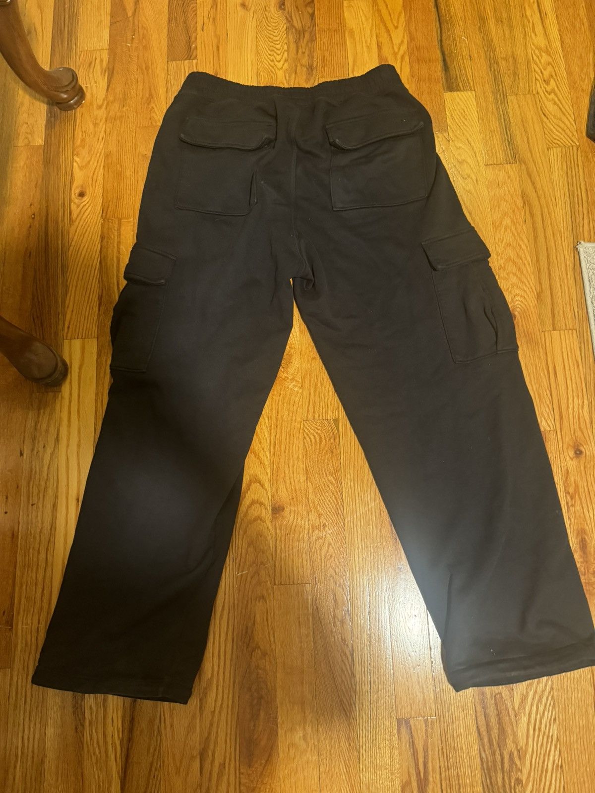 Stussy Stussy Cargo Sweatpants Fleece Black Sport Size US 33 - 3 Thumbnail