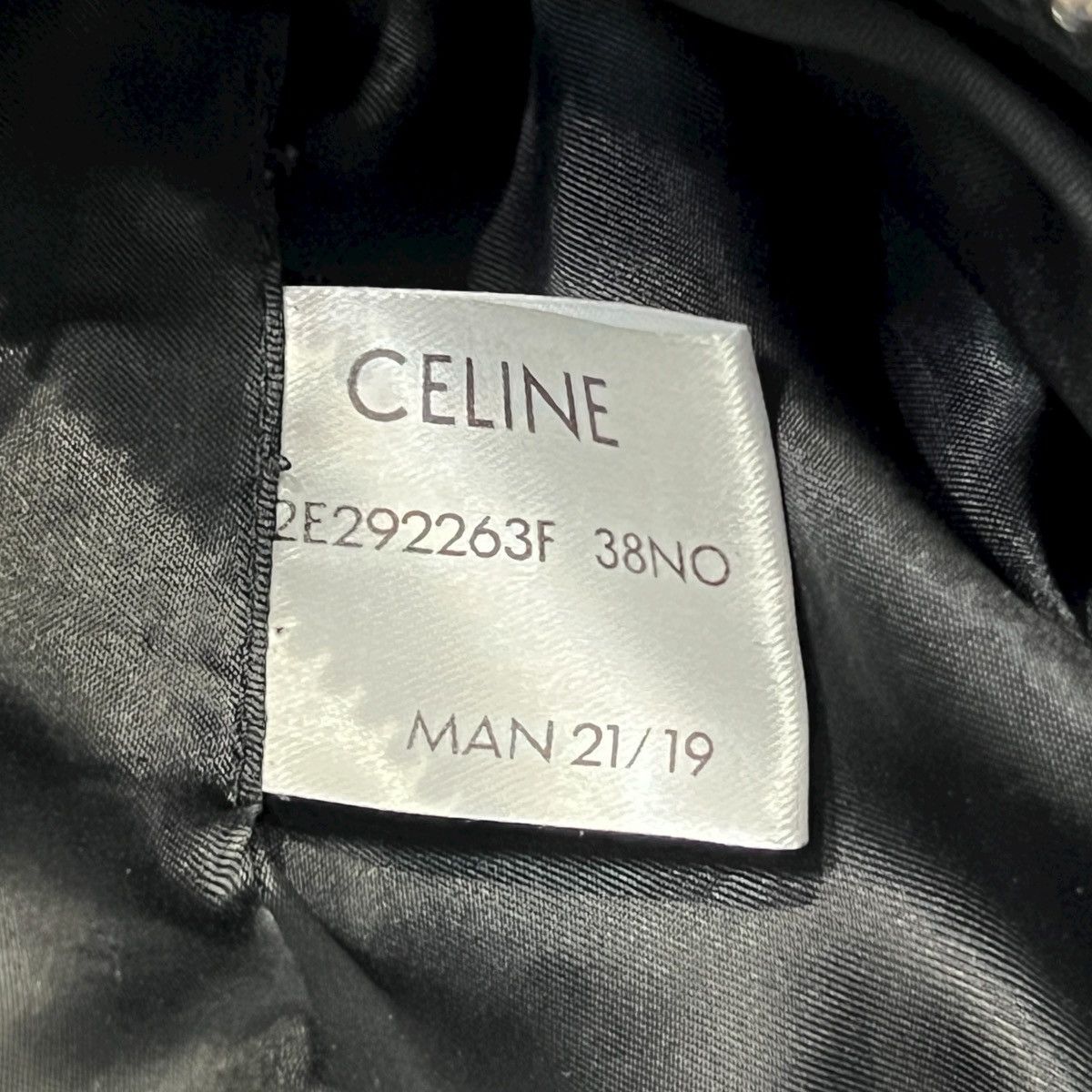 Celine CELINE 2019AW HEDI SLIMANE Python Embossed Leather Jacket Size US M / EU 48-50 / 2 - 5 Thumbnail