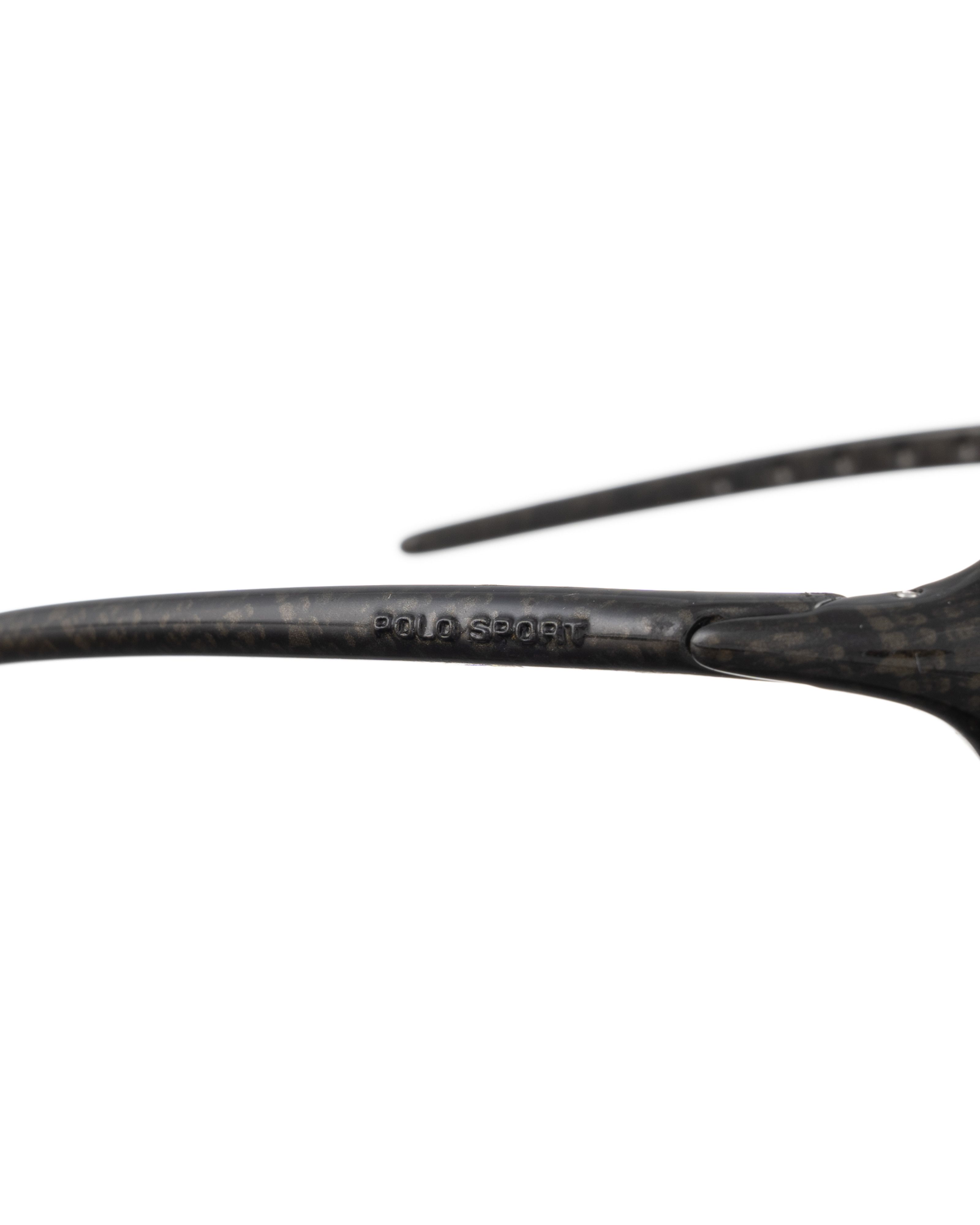 Ralph Lauren Ralph Lauren RLX Polo Sport '90s Black Cubicated Sunglasses Size ONE SIZE - 3 Thumbnail
