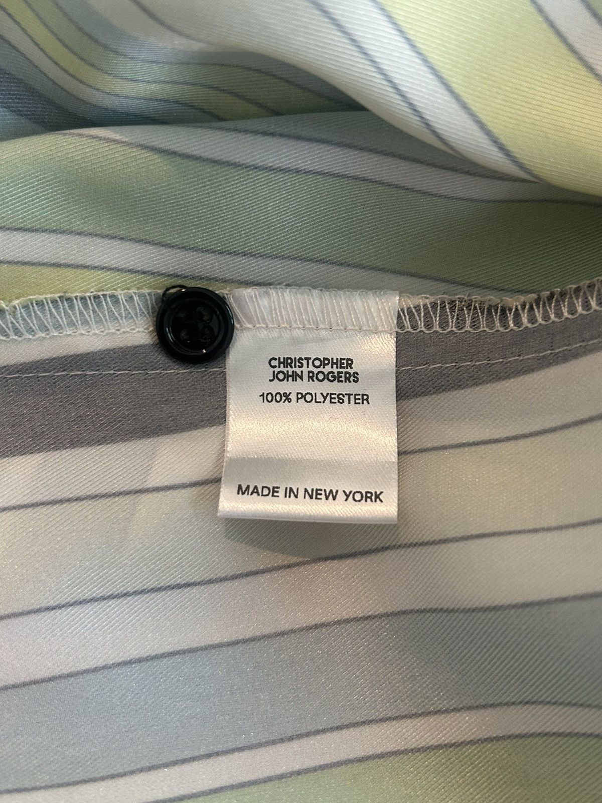 Christopher John Rogers Collection 08 Neon Printed Maxi Dress Size XL / US 12-14 / IT 48-50 - 7 Thumbnail
