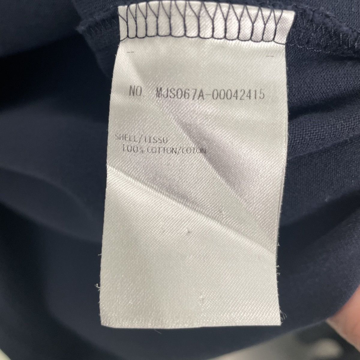Thom Browne Thom Browne Blue Cotton Crew Neck Short Sleeve T-shirt K26WX Size US XS / EU 42 / 0 - 7 Thumbnail
