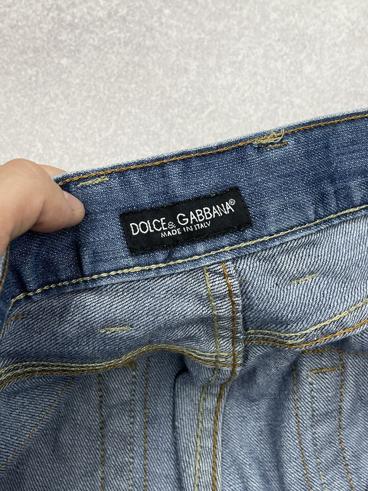 Dolce & Gabbana Vintage Dolce Gabbana Denim Jeans Blue Y2K Italy Size US 30 / EU 46 - 13 Thumbnail