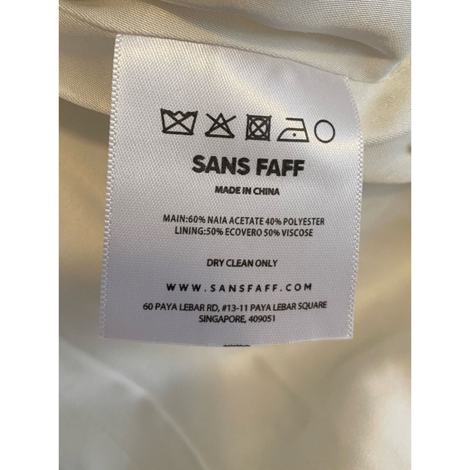 Retrofete New Retrofete Sans Faff $565 Simone Mini V Dress Wht XS NWT Size XS / US 0-2 / IT 36-38 - 16 Thumbnail