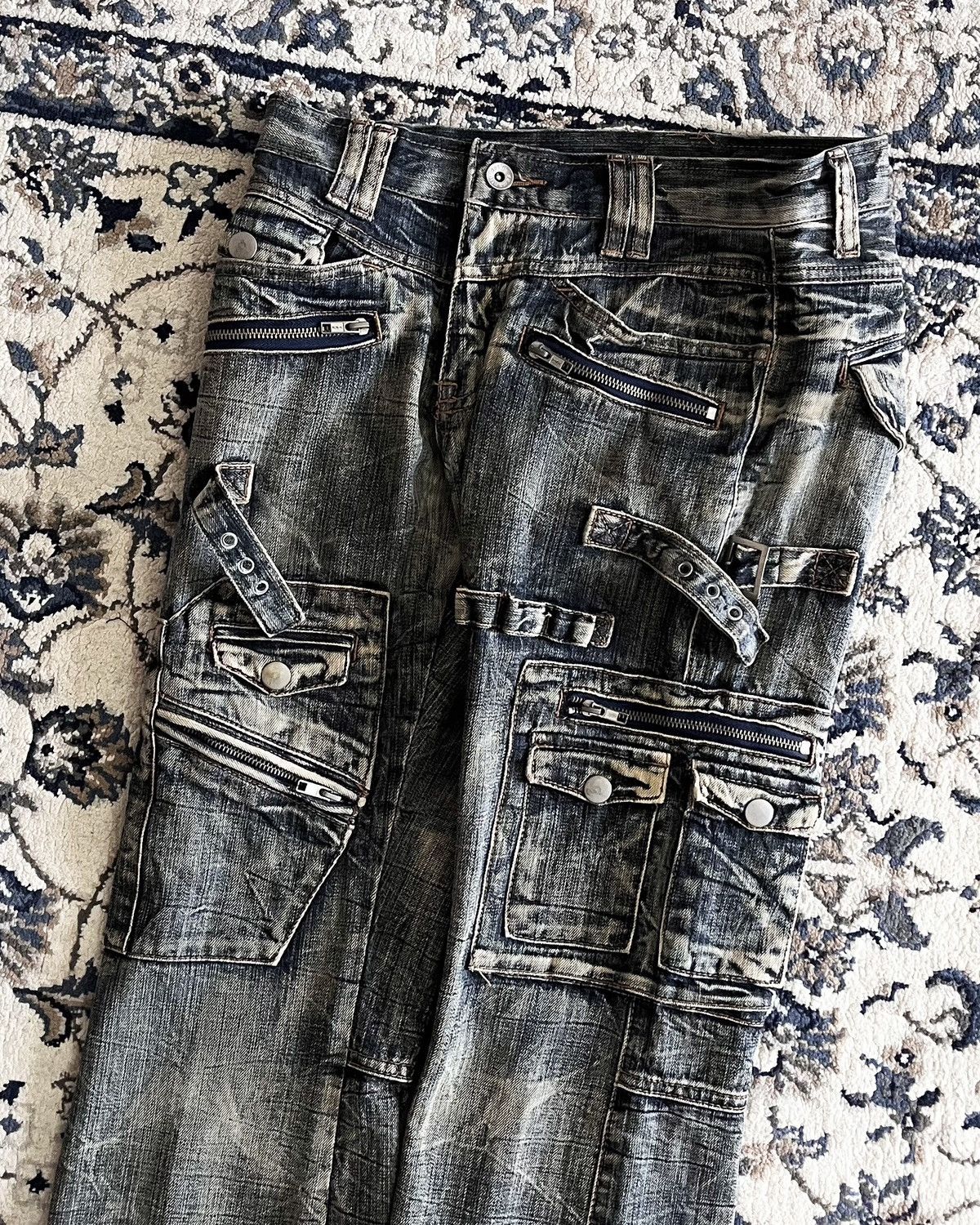 semanticdesign Semantics Design Cargo Denim Size US 31 - 4 Thumbnail
