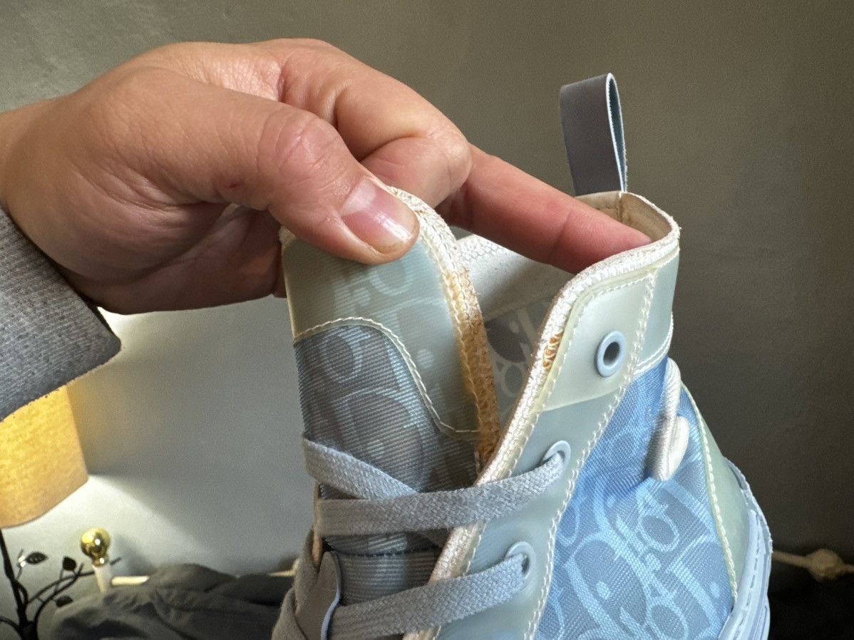 Daniel Arsham × Dior DIOR x Daniel Arsham B23 Monogram High Top Sneakers Size US 7 / EU 40 - 5 Thumbnail