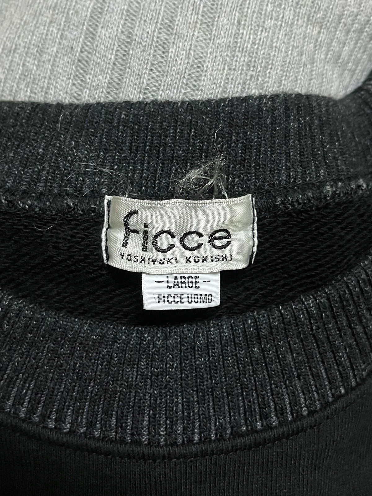 Japanese Brand Ficce Yoshiyuki Konishi Sweatshirt Rare Design Size US L / EU 52-54 / 3 - 18 Thumbnail