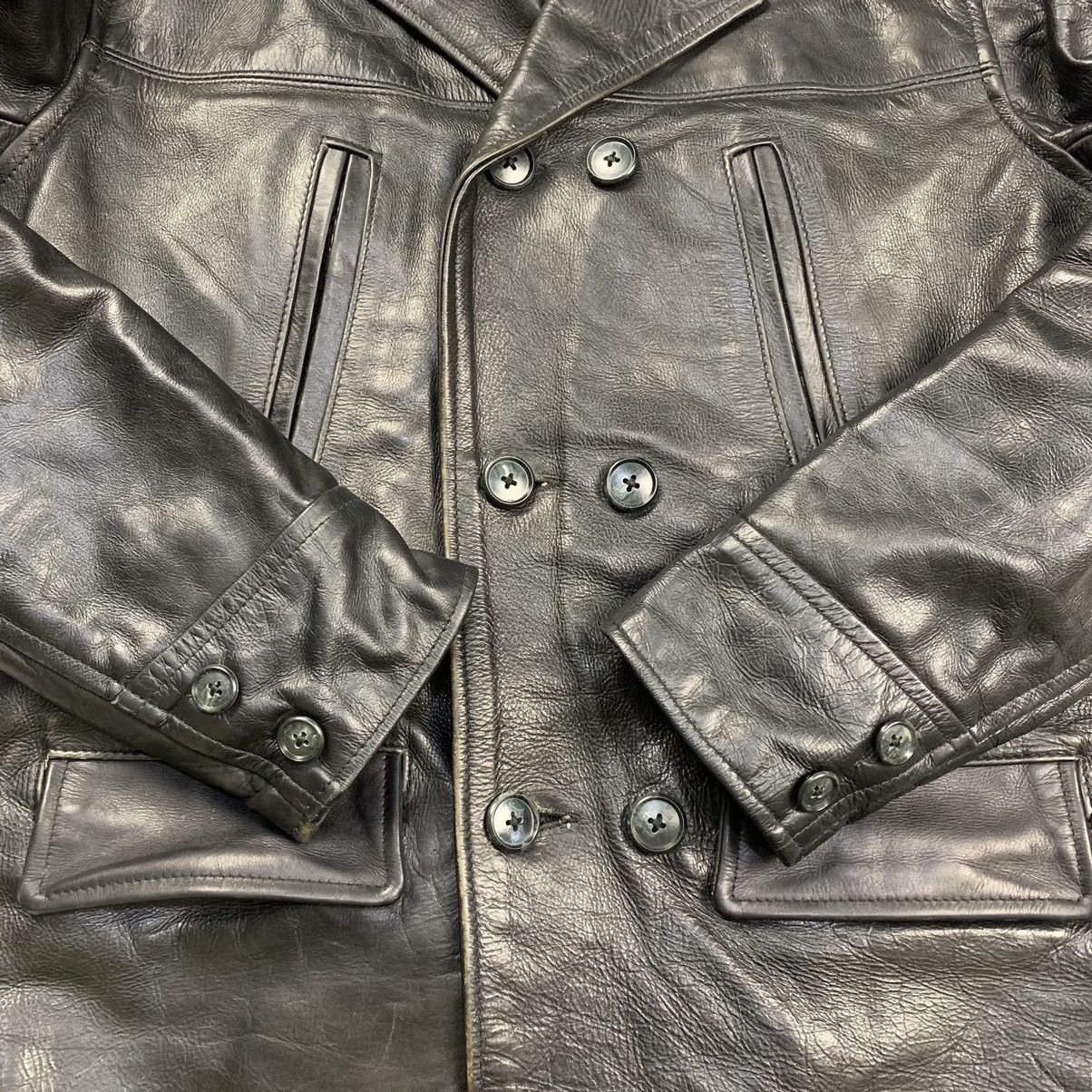 Aero Leathers Aero leather steerhide barnstormer leather motorcycle jacket Size US S / EU 44-46 / 1 - 6 Thumbnail
