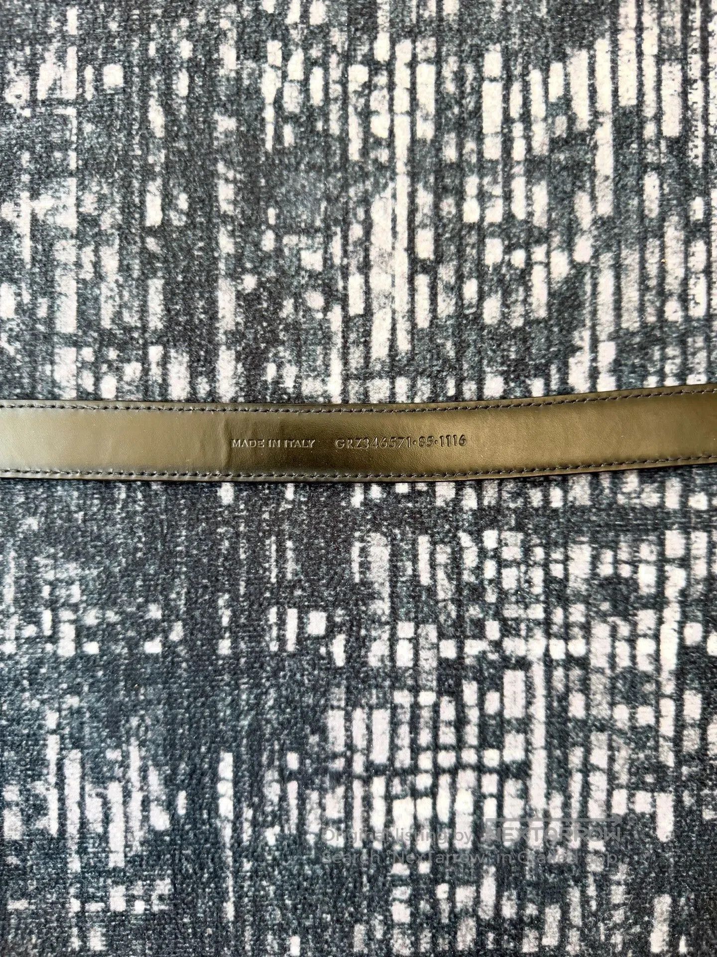 Saint Laurent Paris Saint Laurent Black Floral Embellished Belt. Size ONE SIZE - 4 Thumbnail