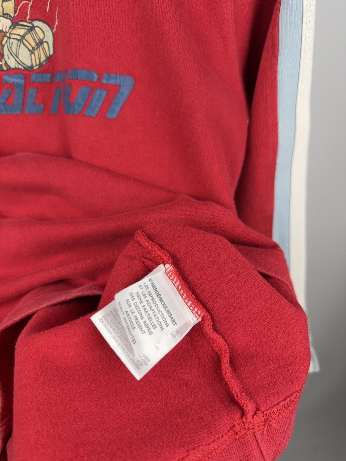 Cartoon Network × Vintage Vintage Tintin Sweatshirt – Embroidered Action Graphic Size US XS / EU 42 / 0 - 10 Thumbnail