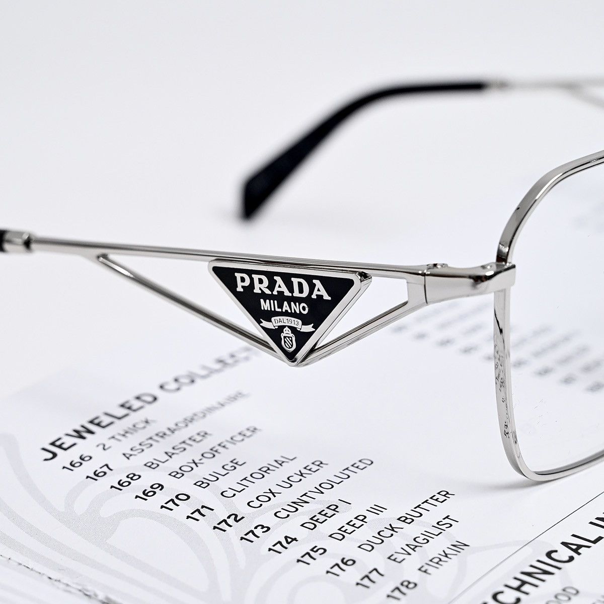 Prada PRADA 0PR A51V GLASSES Size ONE SIZE - 3 Thumbnail
