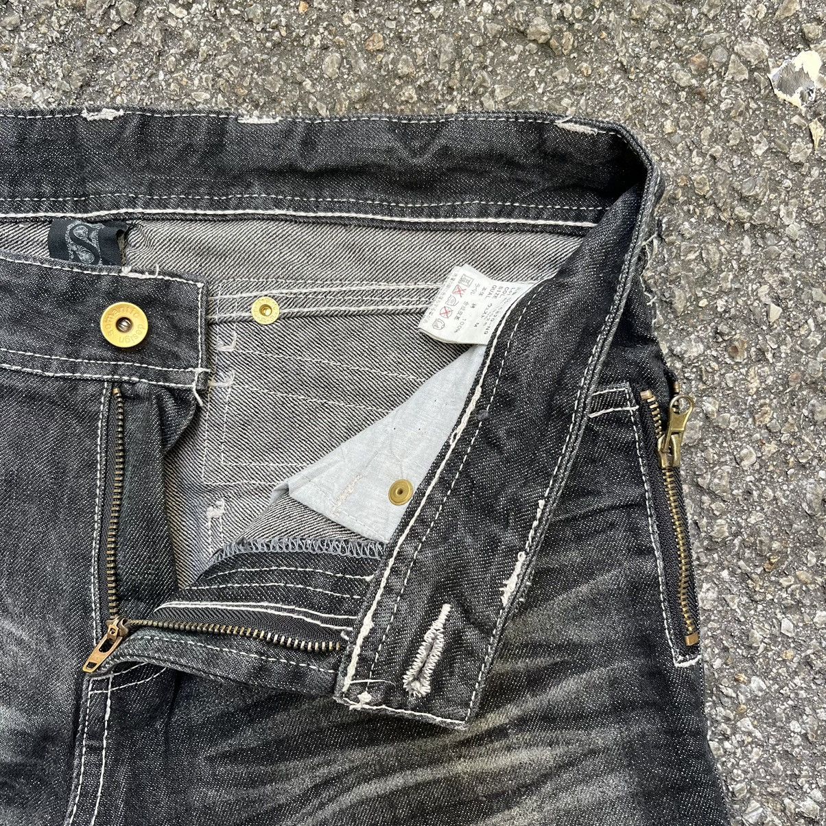 Tornado Mart Semantic Design Japanese Slim Jeans Crazy Punk Style Denim Size US 30 / EU 46 - 7 Thumbnail