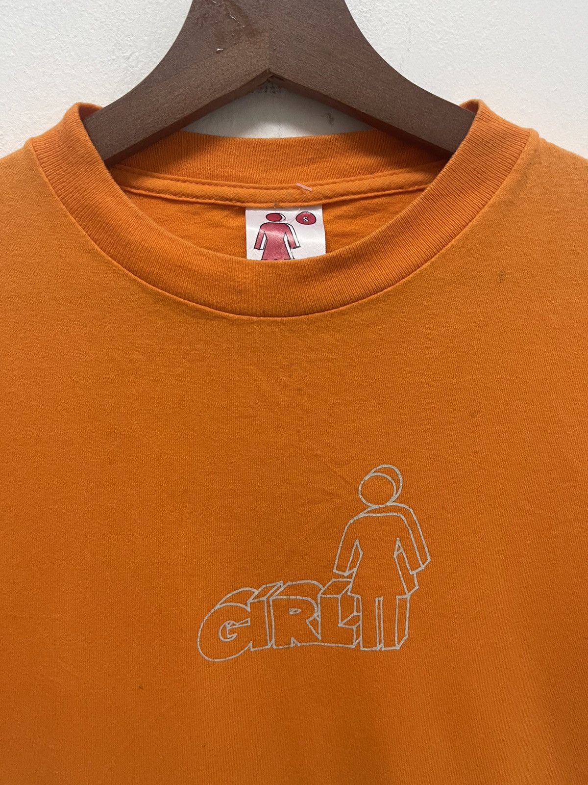 Girl Skateboards × Vintage 90’s Girl Skateboard Big Logo Tee Size S / US 4 / IT 40 - 2 Thumbnail