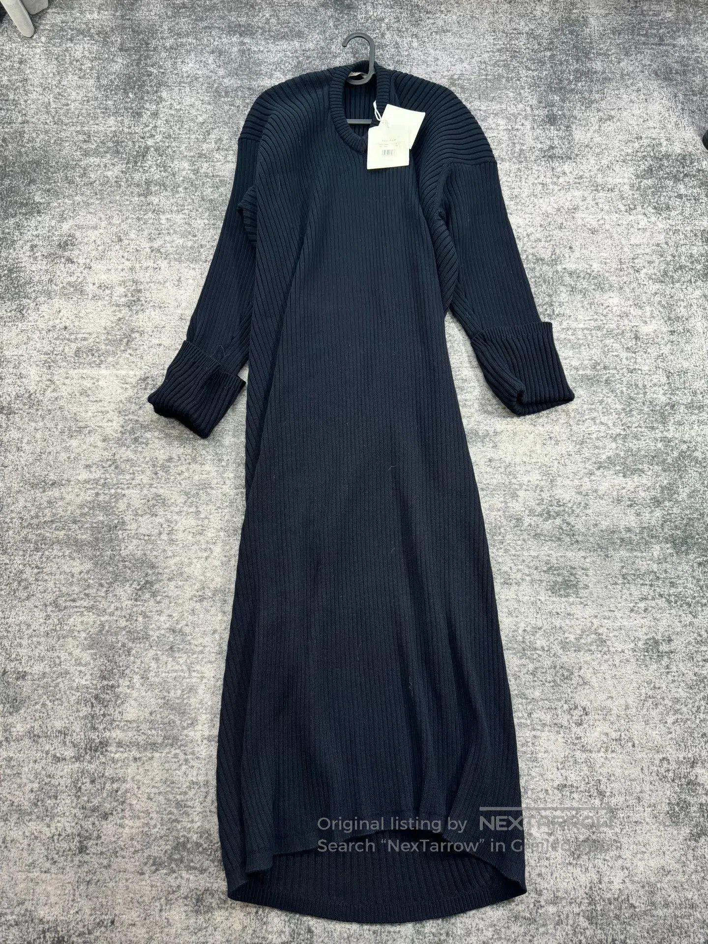 The Row The Row Navy Blue Special Cut Cotton Dress| Size XS / US 0-2 / IT 36-38 - 1 Thumbnail