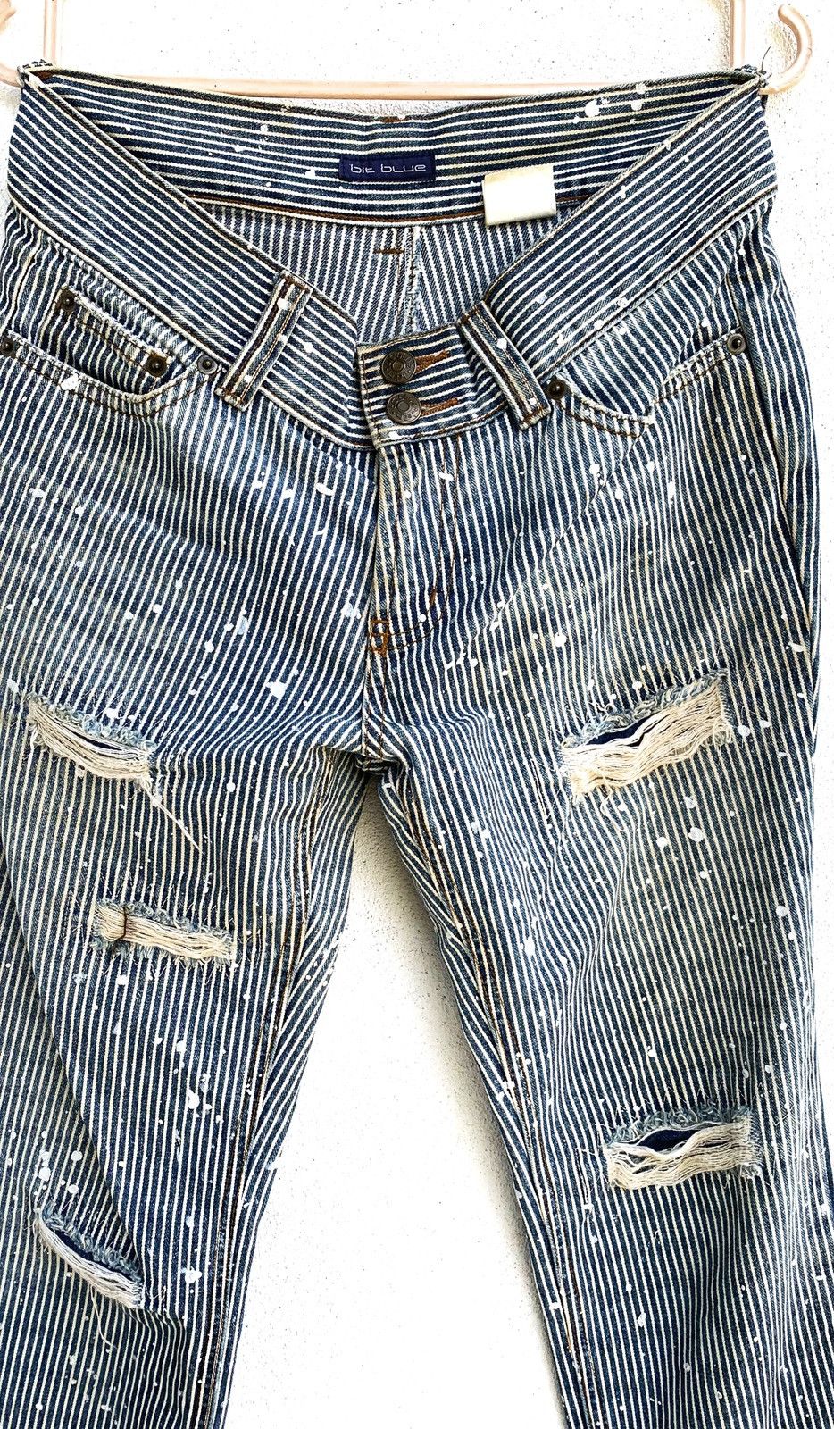 Vintage Distressed Hikori painter jeans Size 30" / US 8 / IT 44 - 3 Thumbnail