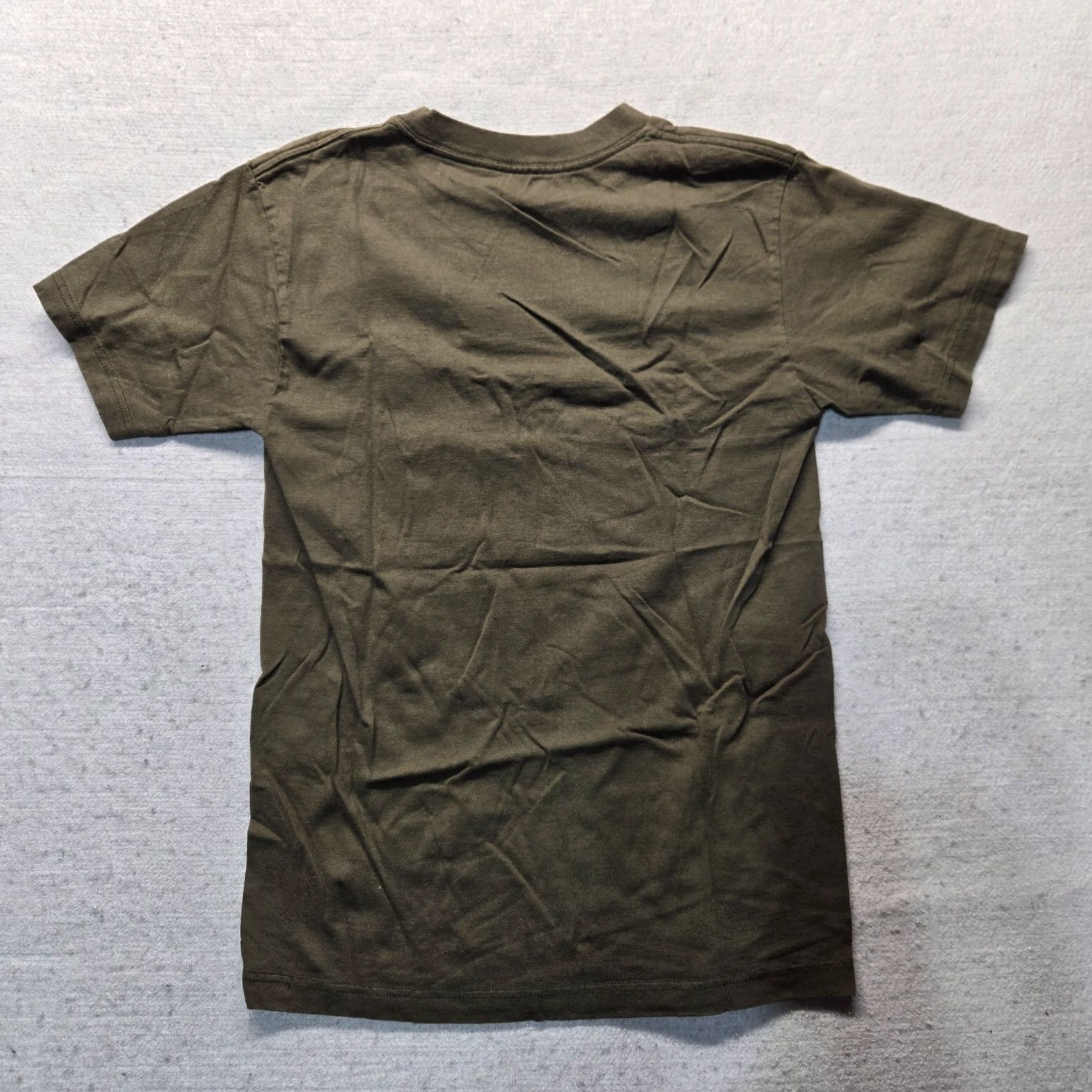 Vintage Popeye Size Matters Shirt Green Short Sleeve The Sailor Tee Adult Mens S Small Size US S / EU 44-46 / 1 - 7 Thumbnail