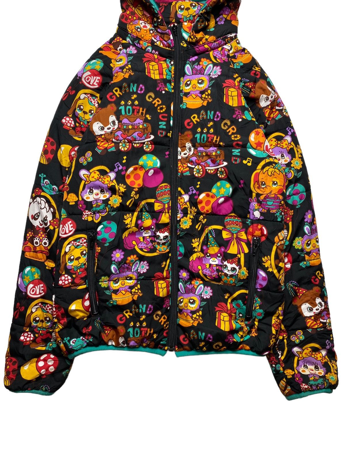 20471120 2000s Grand Ground - 3D Ear Hoodie Size US M / EU 48-50 / 2 - 6 Thumbnail