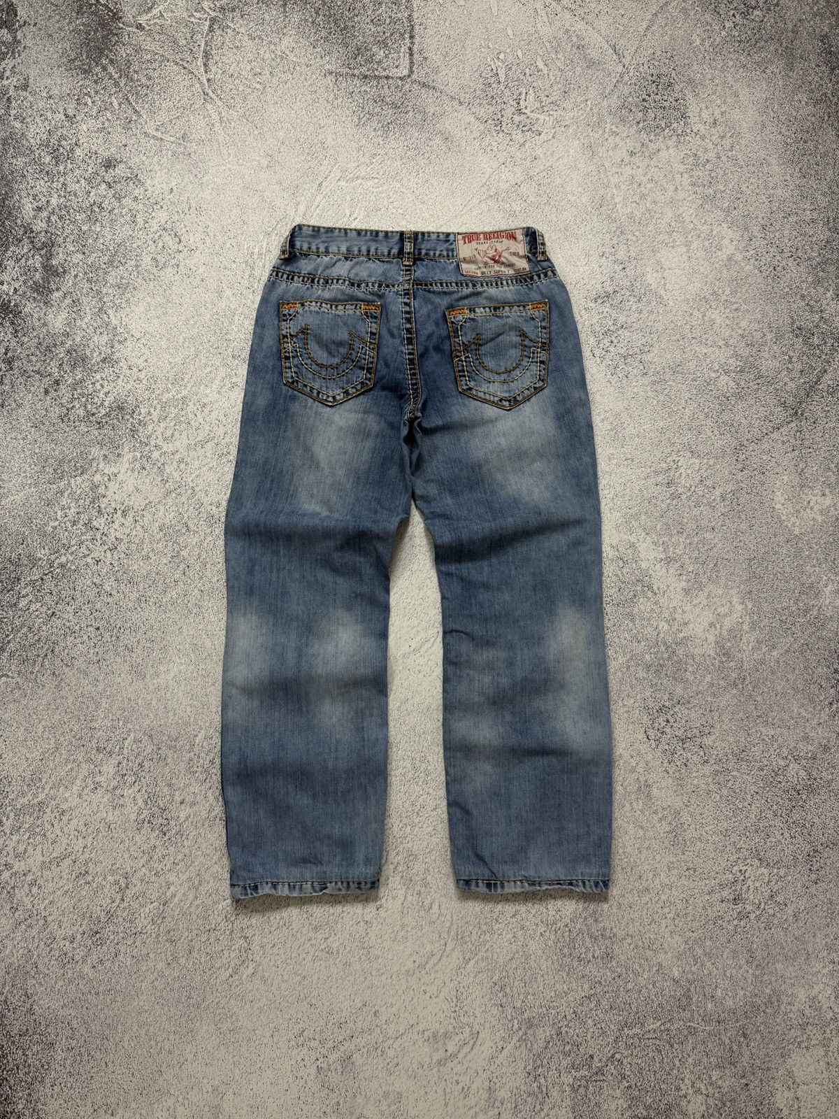 True Religion Vintage Y2K True Religion “Billy Super T” Baggy Jeans Size US 34 / EU 50 - 1 Thumbnail