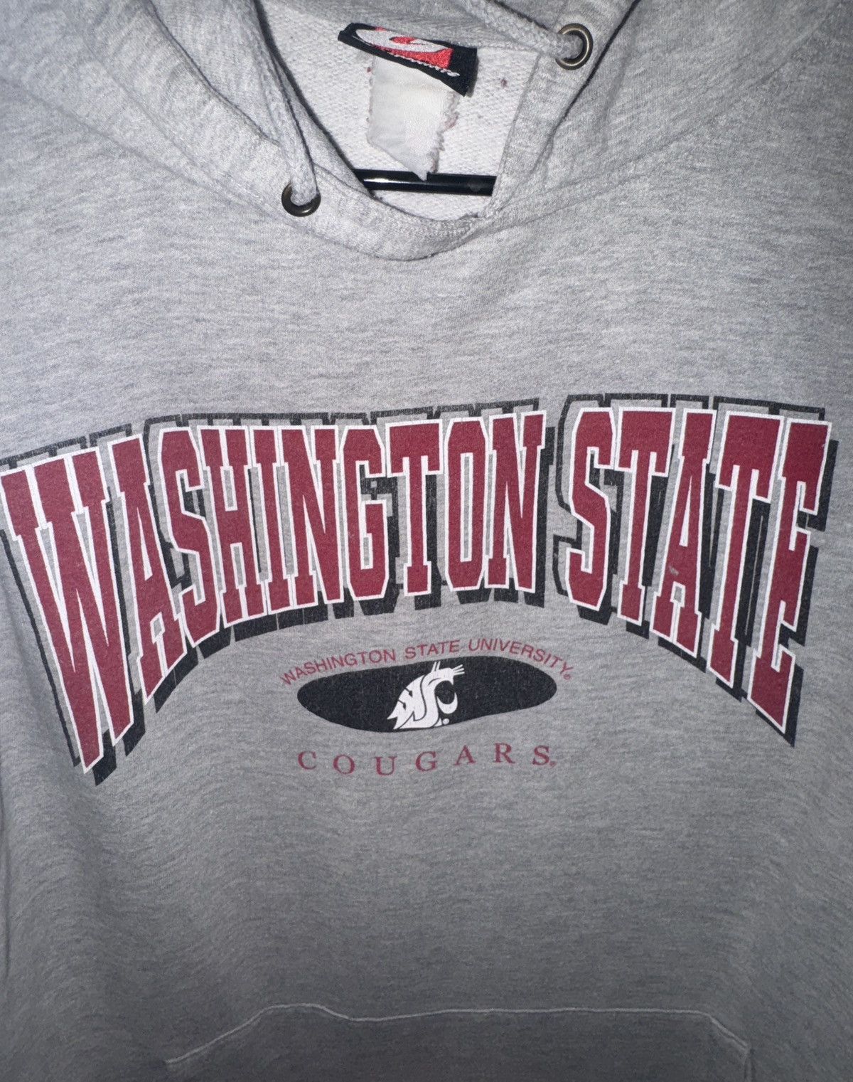 Vintage Washington State Cougars Vintage Hoodie Size US L / EU 52-54 / 3 - 3 Thumbnail