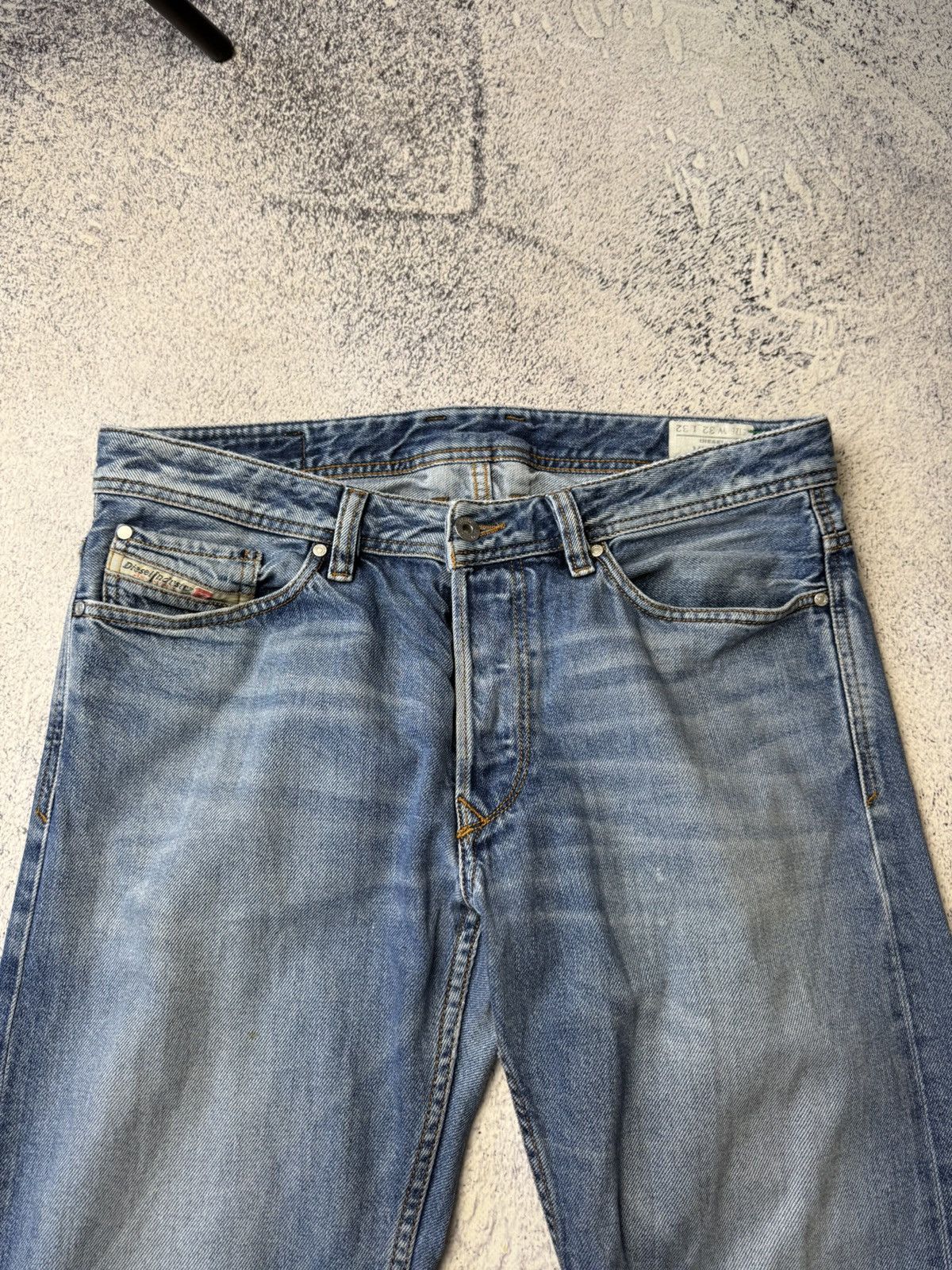Diesel Men's Vintage Diesel Industry Distressed Faded Jeans Size 32 Size US 32 / EU 48 - 13 Thumbnail