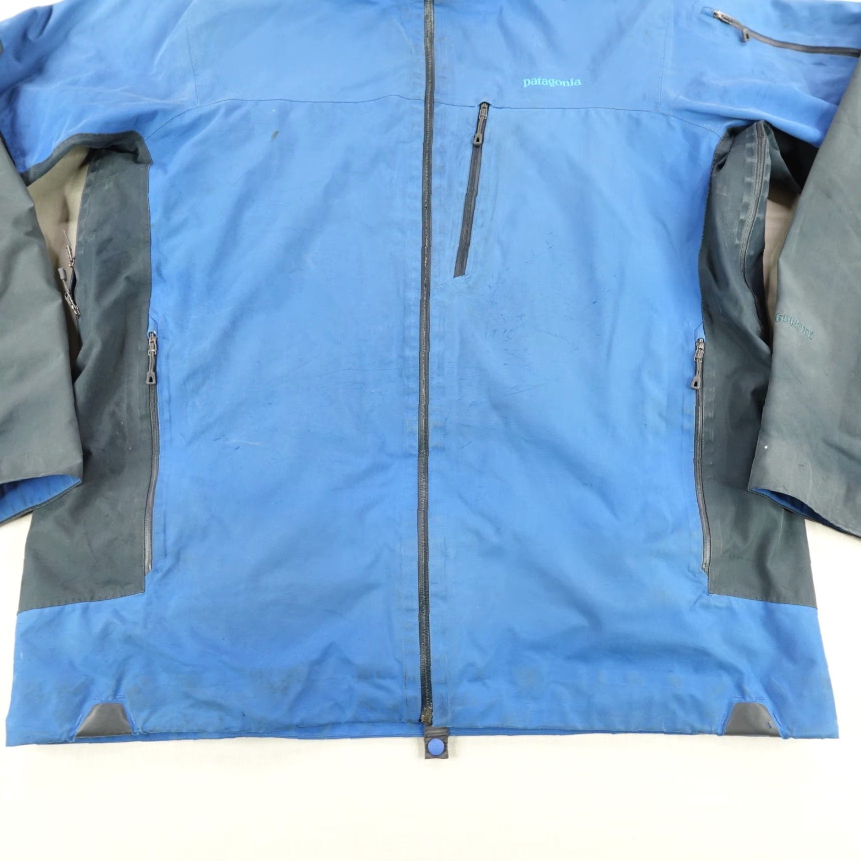 Patagonia Patagonia Jacket Men XL Blue Gray Goretex Powder Bowl Waterproof Ski Snow Coat Size US XL / EU 56 / 4 - 4 Thumbnail