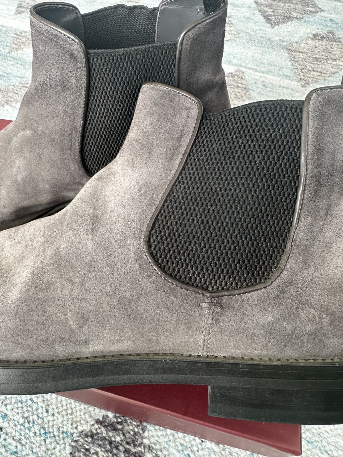 To Boot New York Bonn Suede Chelsea Boot Size US 12 / EU 45 - 4 Thumbnail