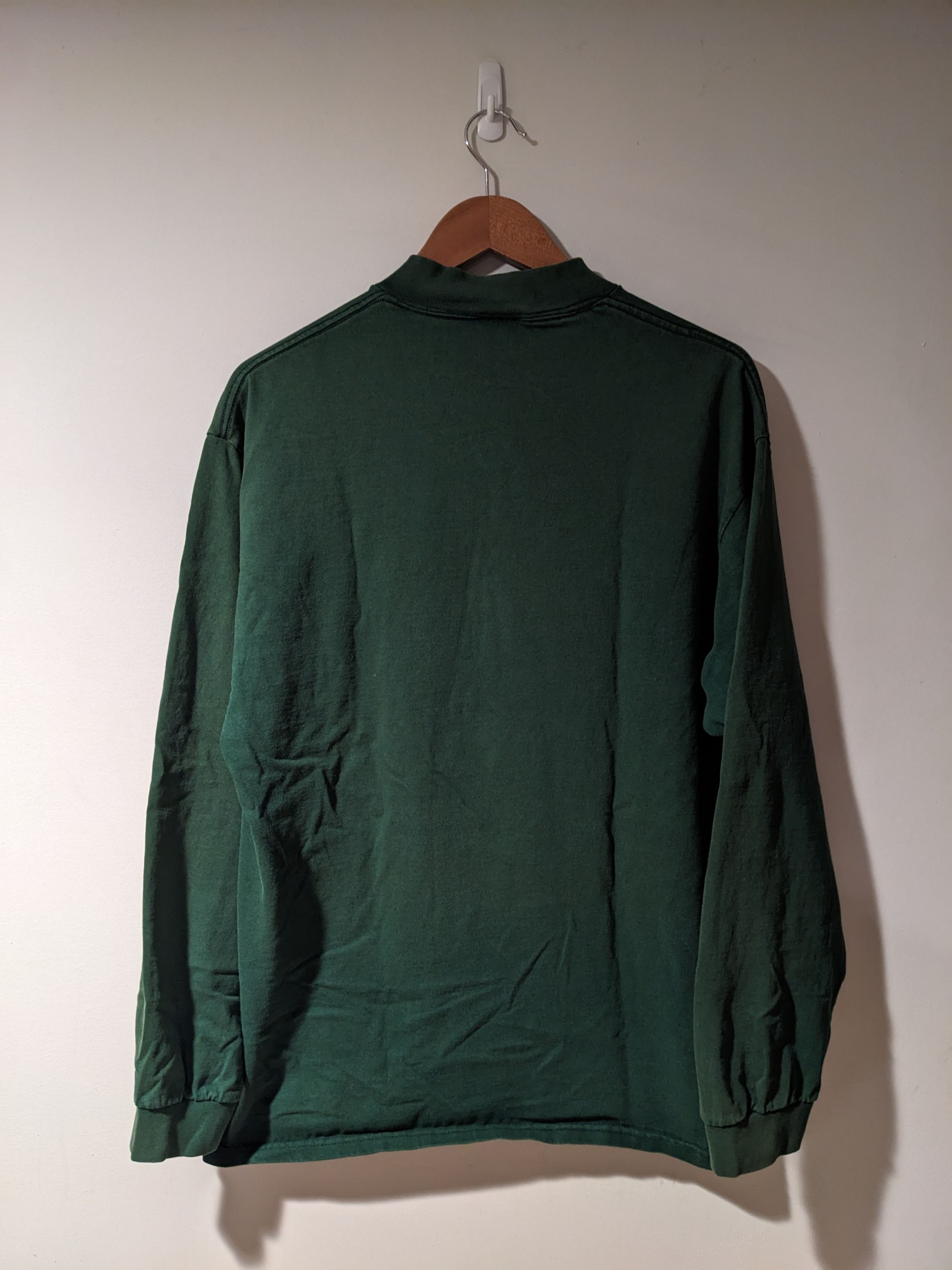 Nike Vintage 90s Nike Swoosh Essential Turtle Neck Long-Sleeve Size US L / EU 52-54 / 3 - 4 Thumbnail