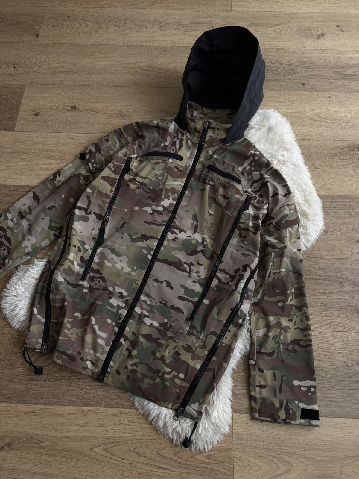 Nike NikeLab Collection x Crye Precision Multicam Shell Jacket Size US M / EU 48-50 / 2 - 2 Thumbnail