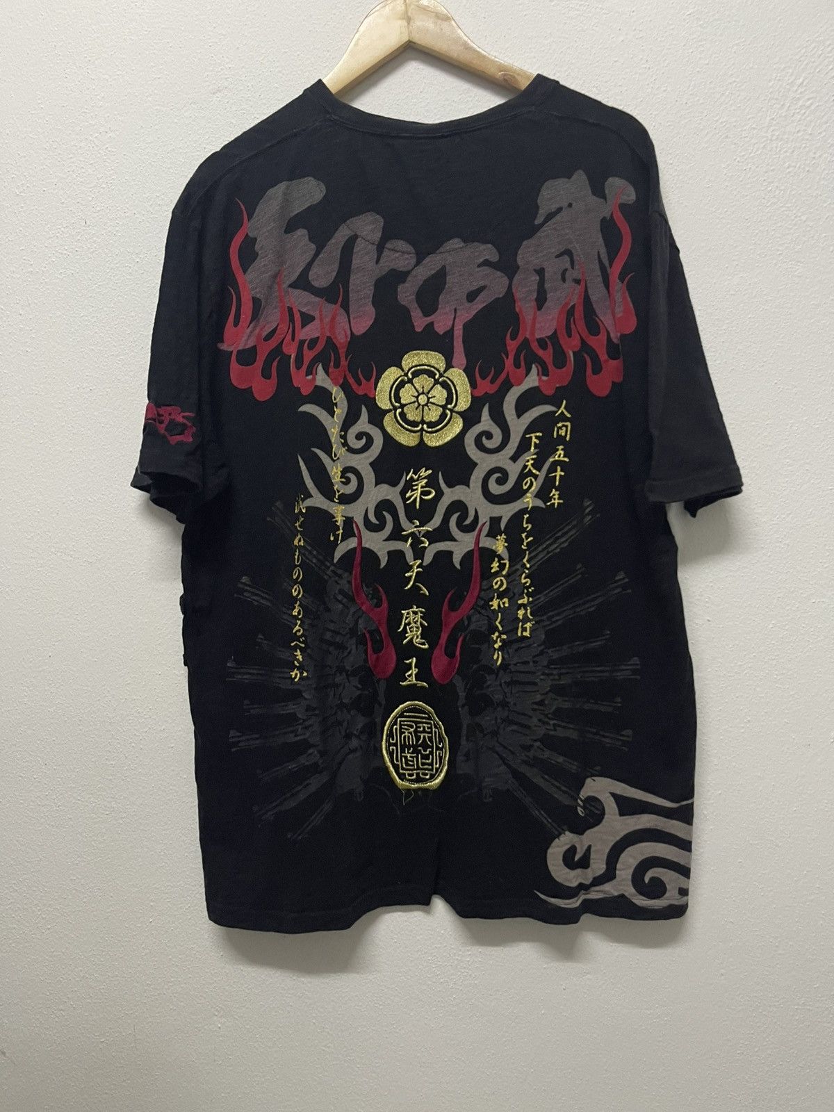 Karakuri Tamashii 2000s KARAKURI TAMASHII SKULL TSHIRT RARE DESIGN Size US XL / EU 56 / 4 - 2 Thumbnail