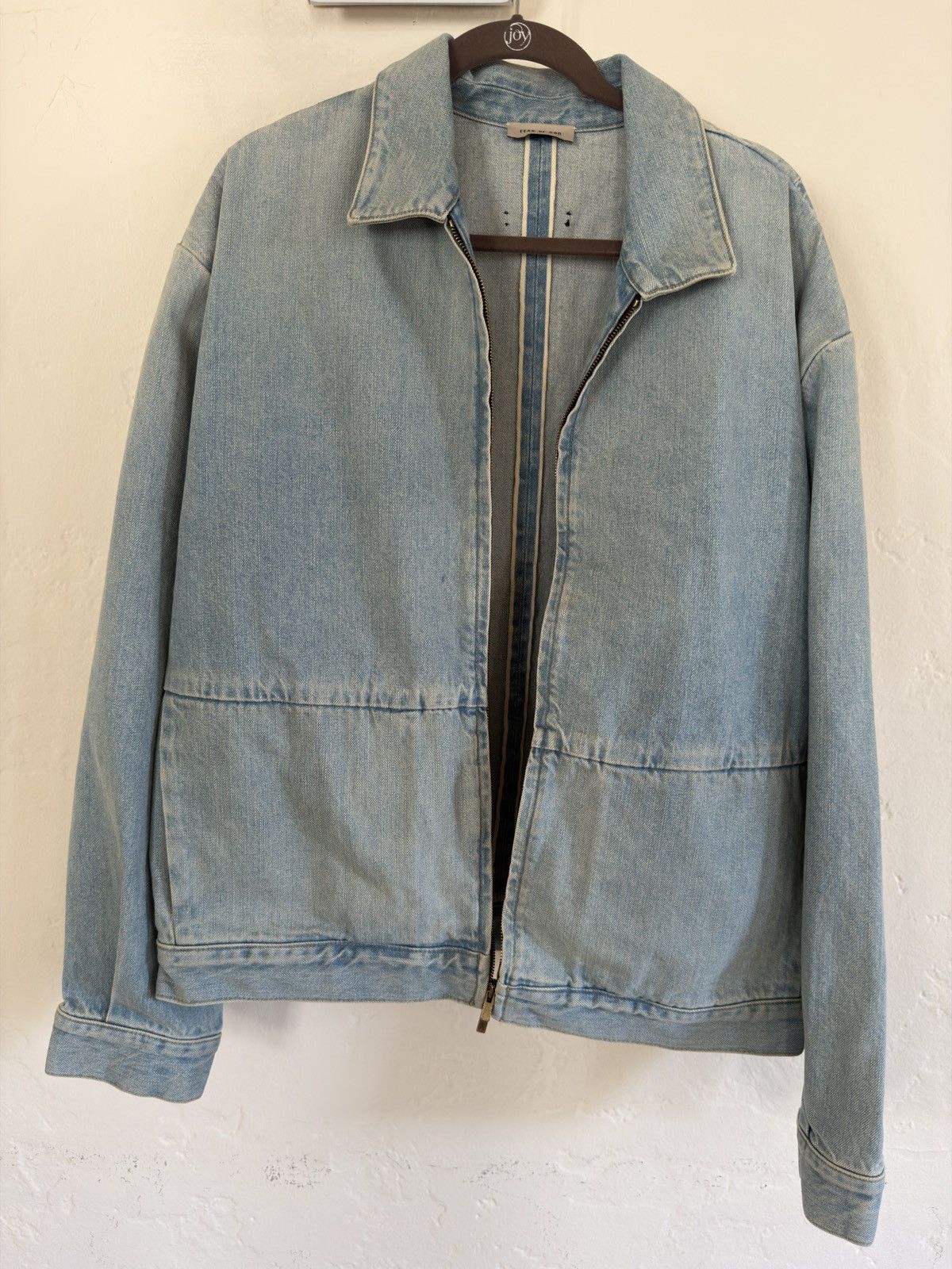 Fear of God Fear of God Denim Jacket Size US L / EU 52-54 / 3 - 1 Thumbnail