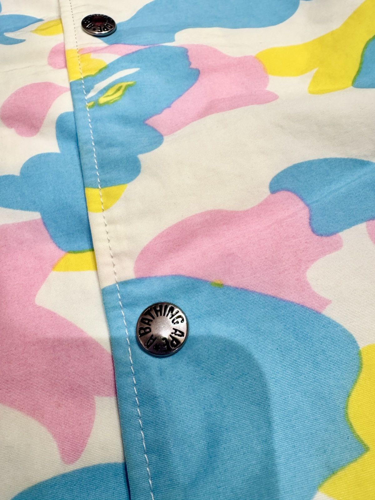 Bape Bape Candy Camo Coach Jacket XL Nigo Human Made OG 2006 rare Size US XL / EU 56 / 4 - 3 Thumbnail
