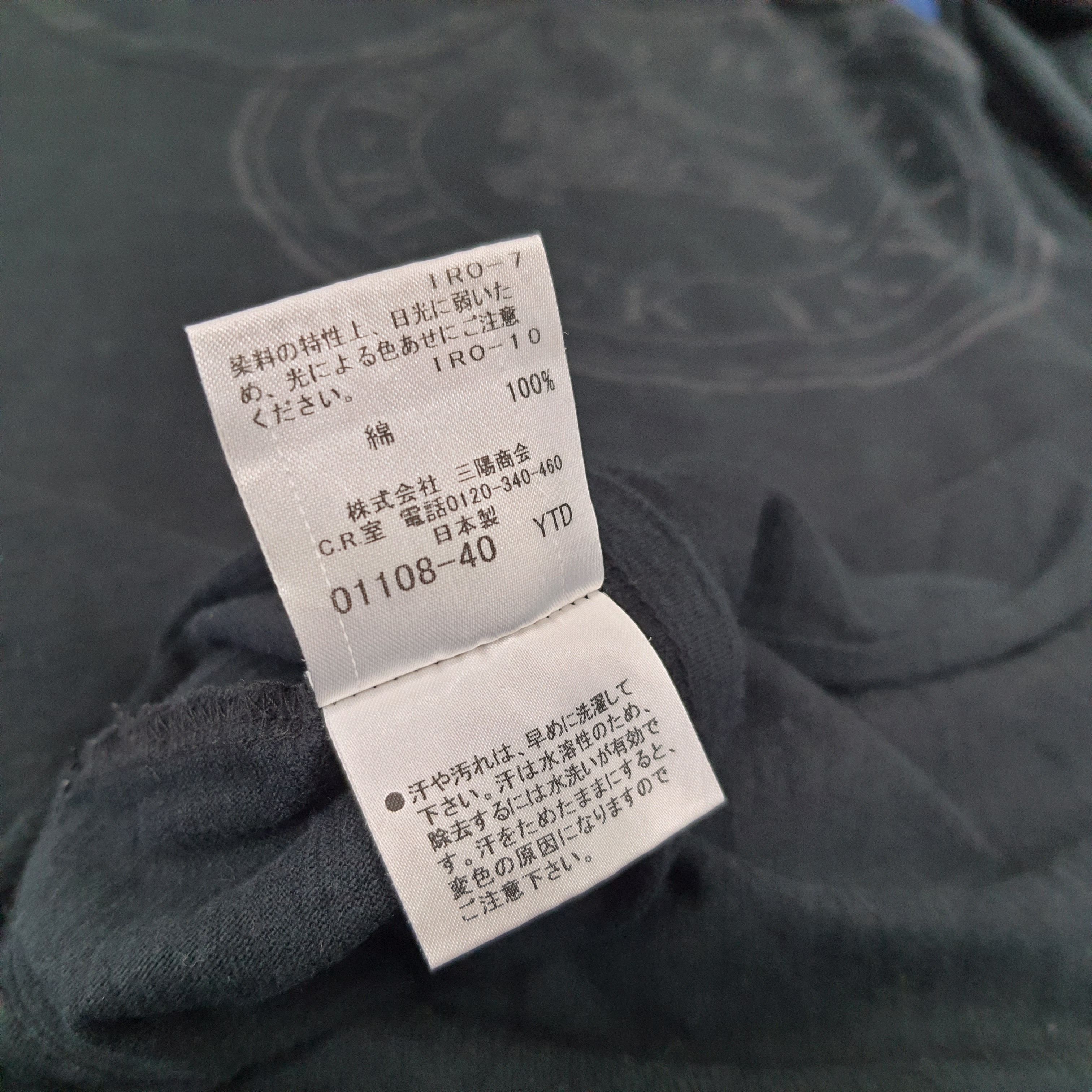 Burberry × Vintage Vintage Burberry Big Logo Long Sleeve Tshirt Size US M / EU 48-50 / 2 - 7 Thumbnail
