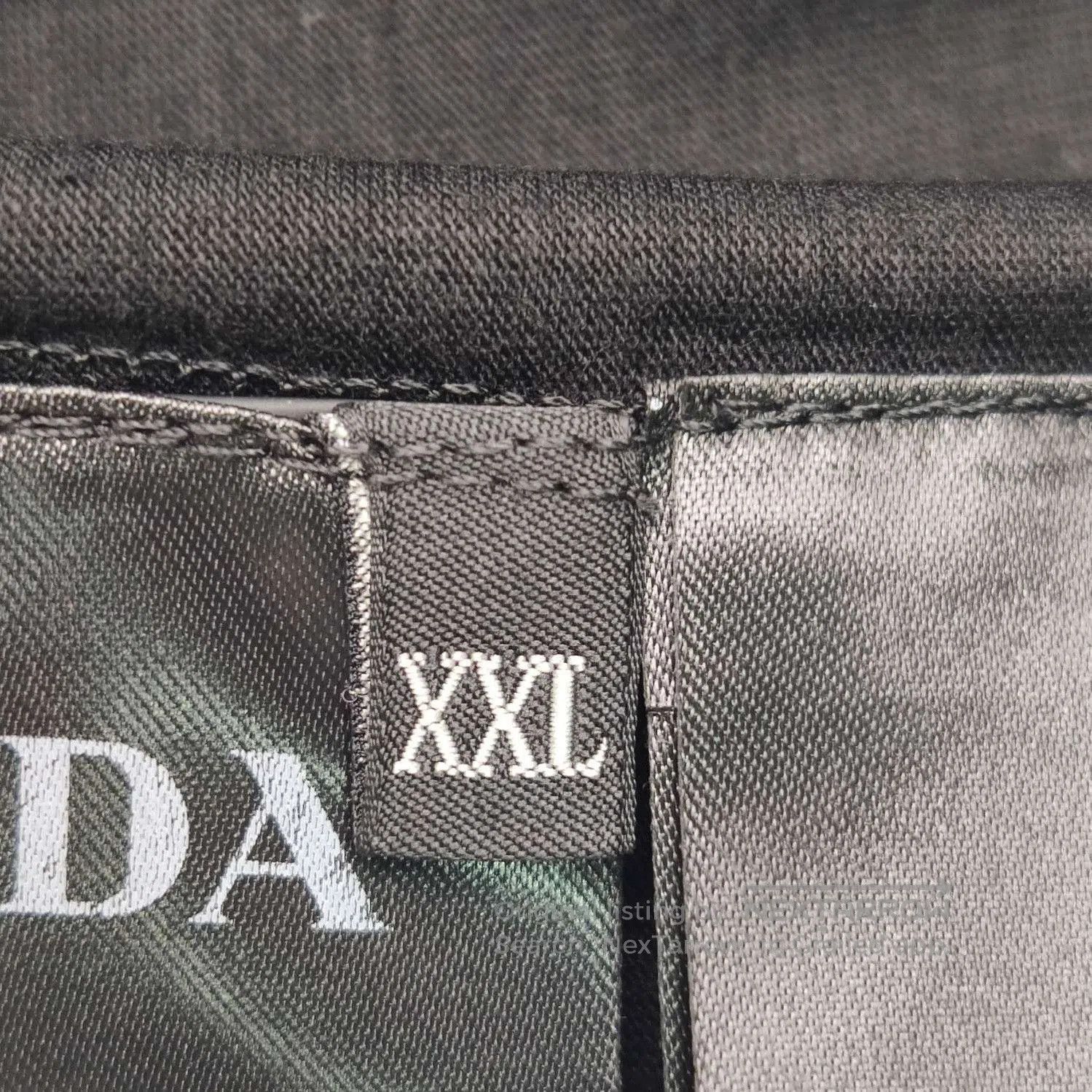 Prada Prada Cotton Black Crew Neck T. Size XL / US 12-14 / IT 48-50 - 4 Thumbnail