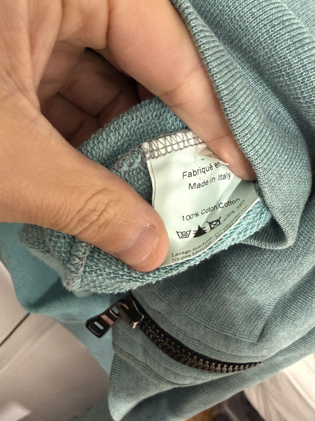 Balmain Decarnin Turquoise Hoody *Rare* Size US L / EU 52-54 / 3 - 7 Thumbnail