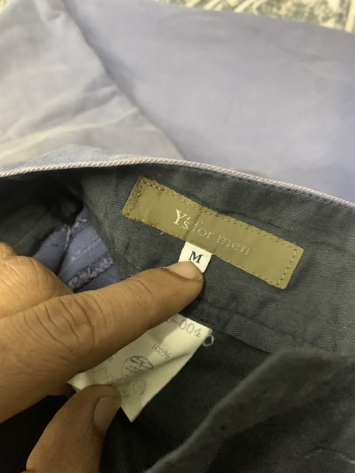 Yohji Yamamoto 🔥DOUBLE KNEE🔥YS FOR MEN RARE FADED PANT Size US 35 - 16 Thumbnail