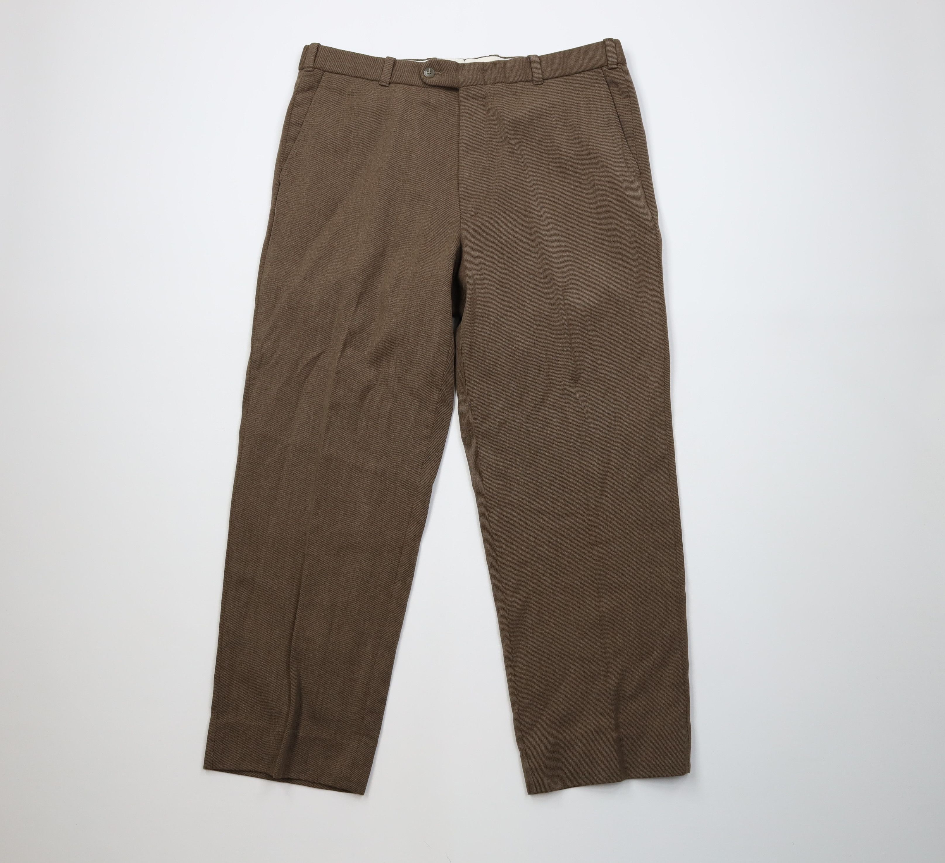 Vintage Vintage 90s Streetwear Wide Leg Chino Pants Trousers Size US 36 / EU 52 - 1 Thumbnail