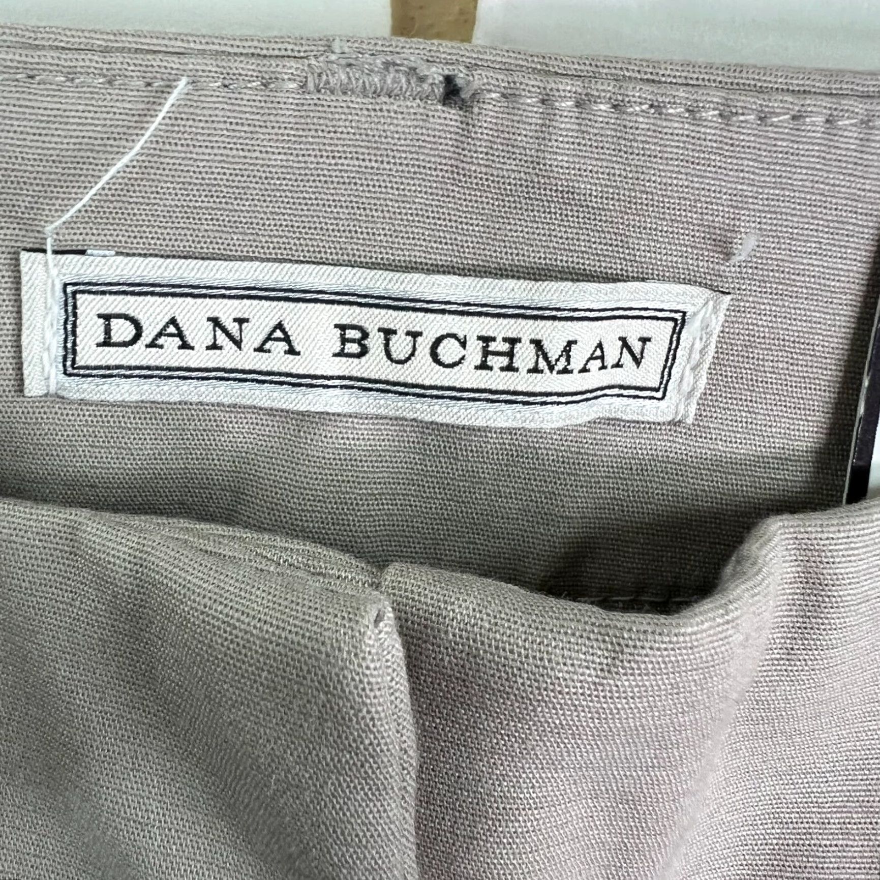 Vintage Dana Buchman Ankle Chino Pants Womens Size 16 Clay Gray 38x27 NWT Size 38" / US 16 / IT 52 - 3 Thumbnail
